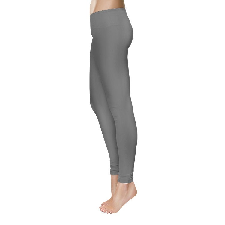 Gray Leggings Women's Temp Control Cotton Leggings