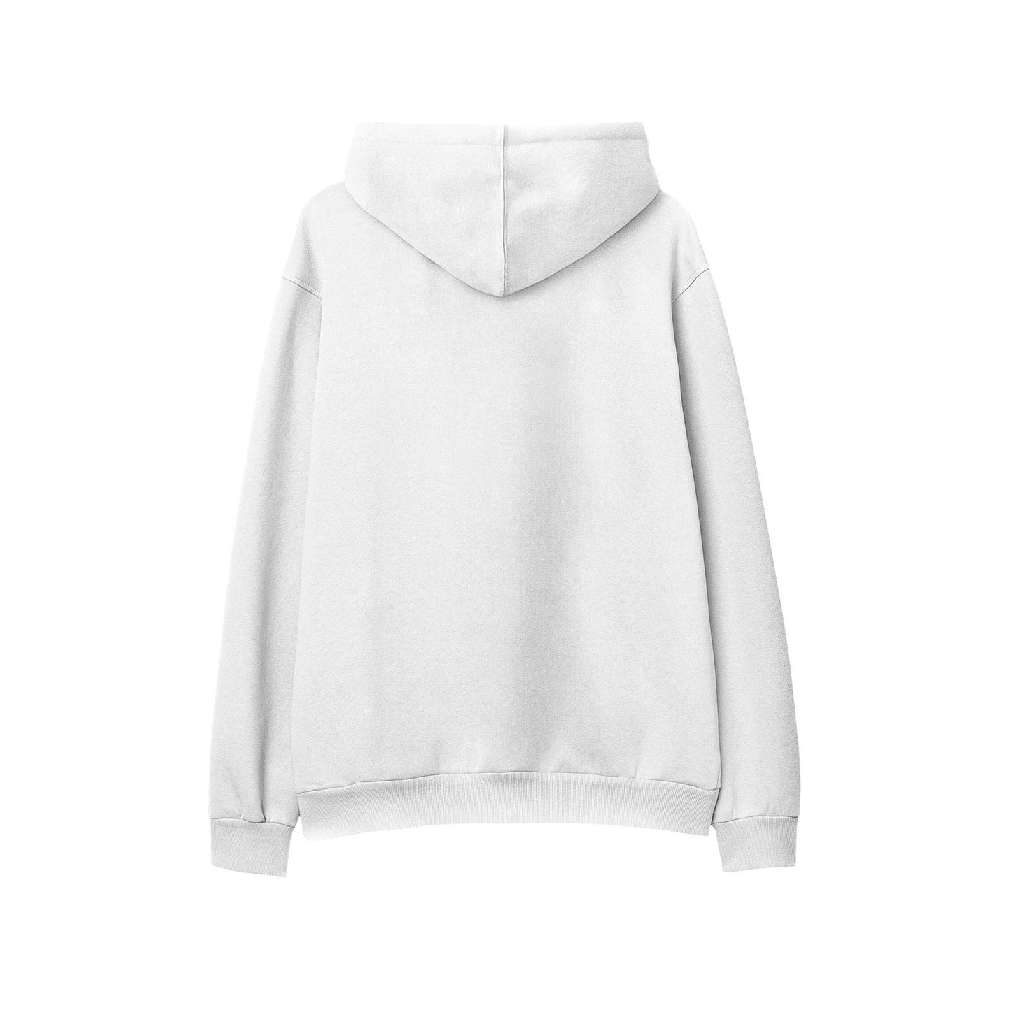 White Dog Black Hoodies