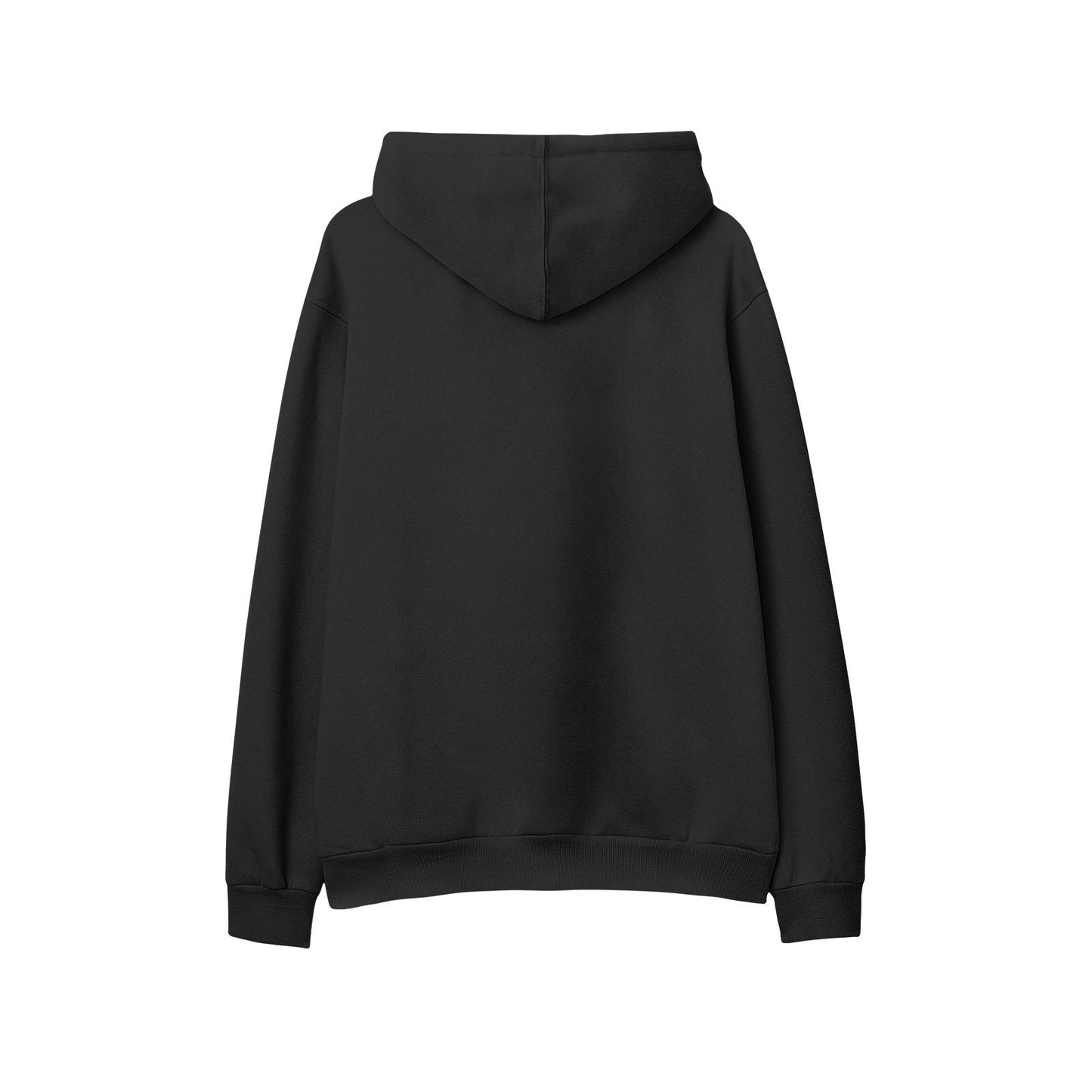 White Dog Black Hoodies