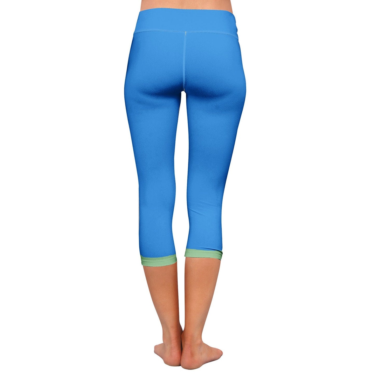 Women 's All-Over Print Yoga Capri Leggings