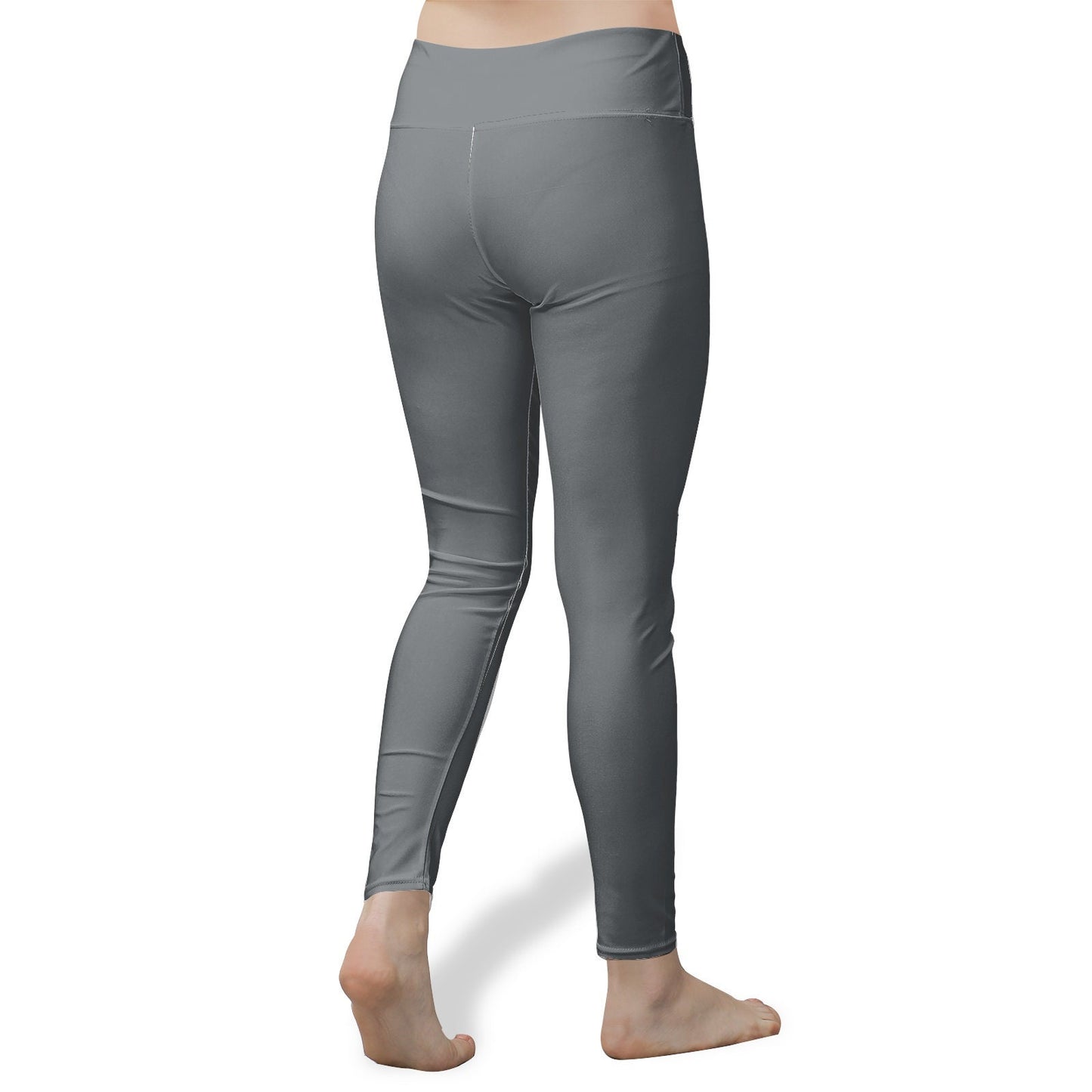 High Waist Leggings Gray Leggings