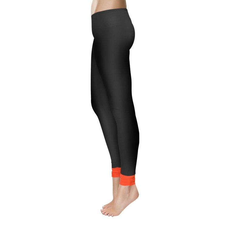 Black Leggings Women's Temp Control Cotton Leggings