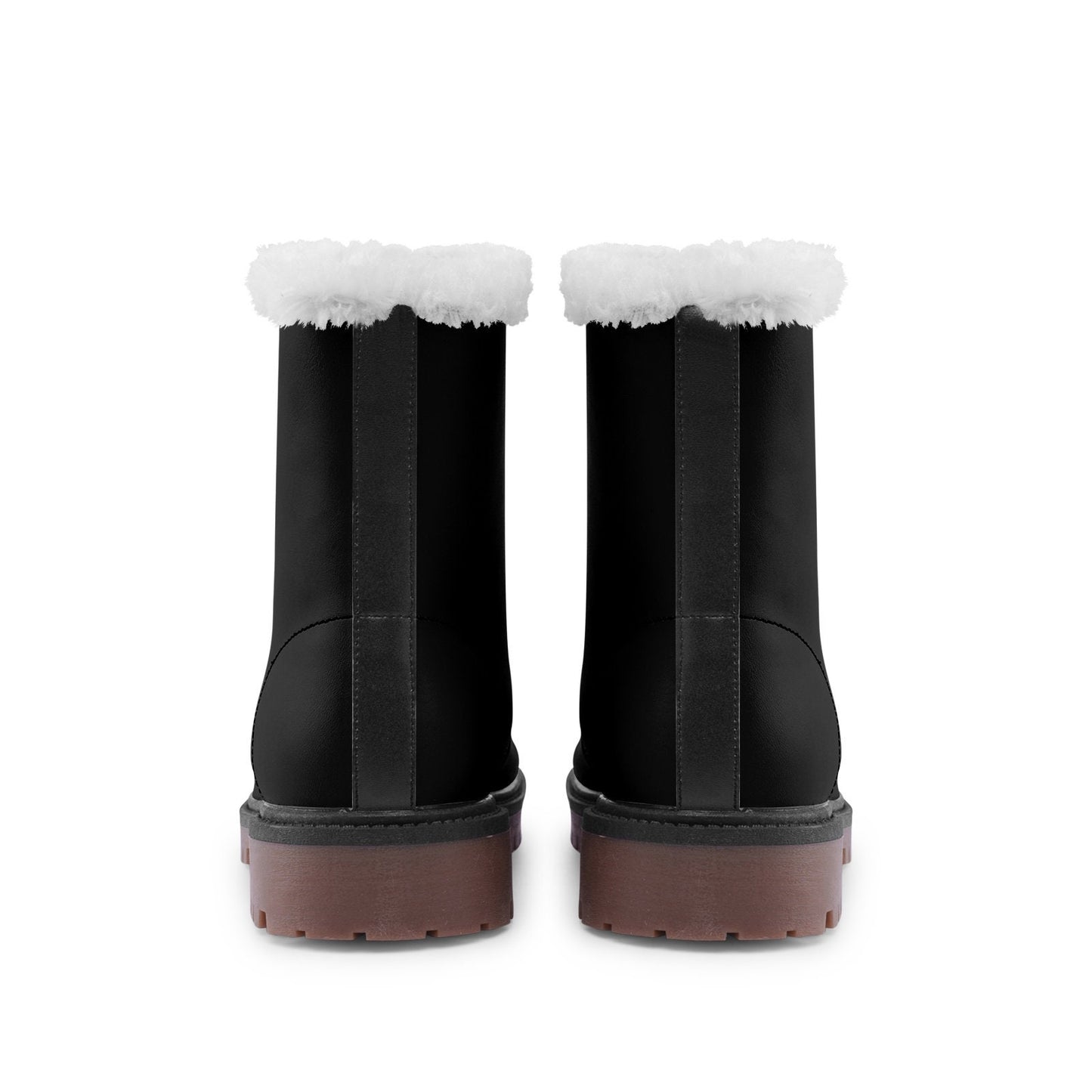 Unisex Lace Up Winter Boots Fashion Comfort Black Chukka Boots