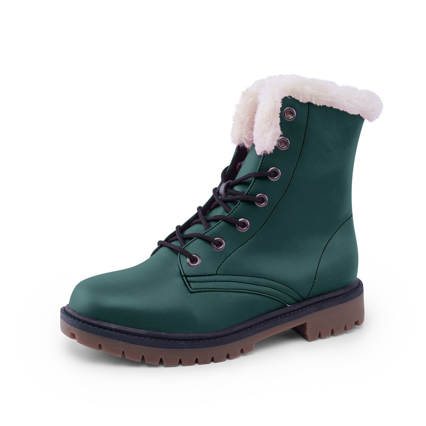 Green Boots Unisex Lace Up Winter Boots Fashion Comfort Chukka Boots