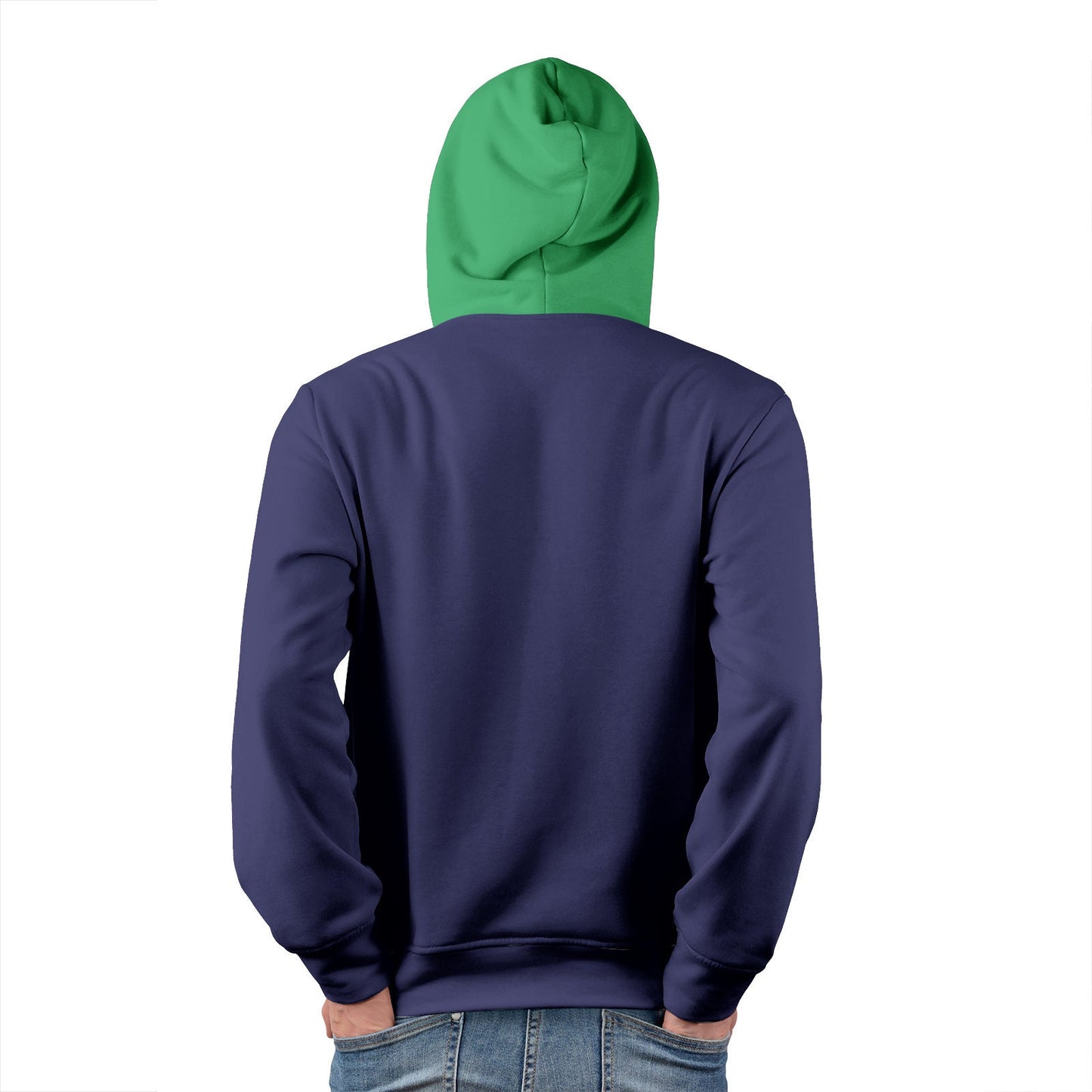 Men's Pullover Blue Hoodies