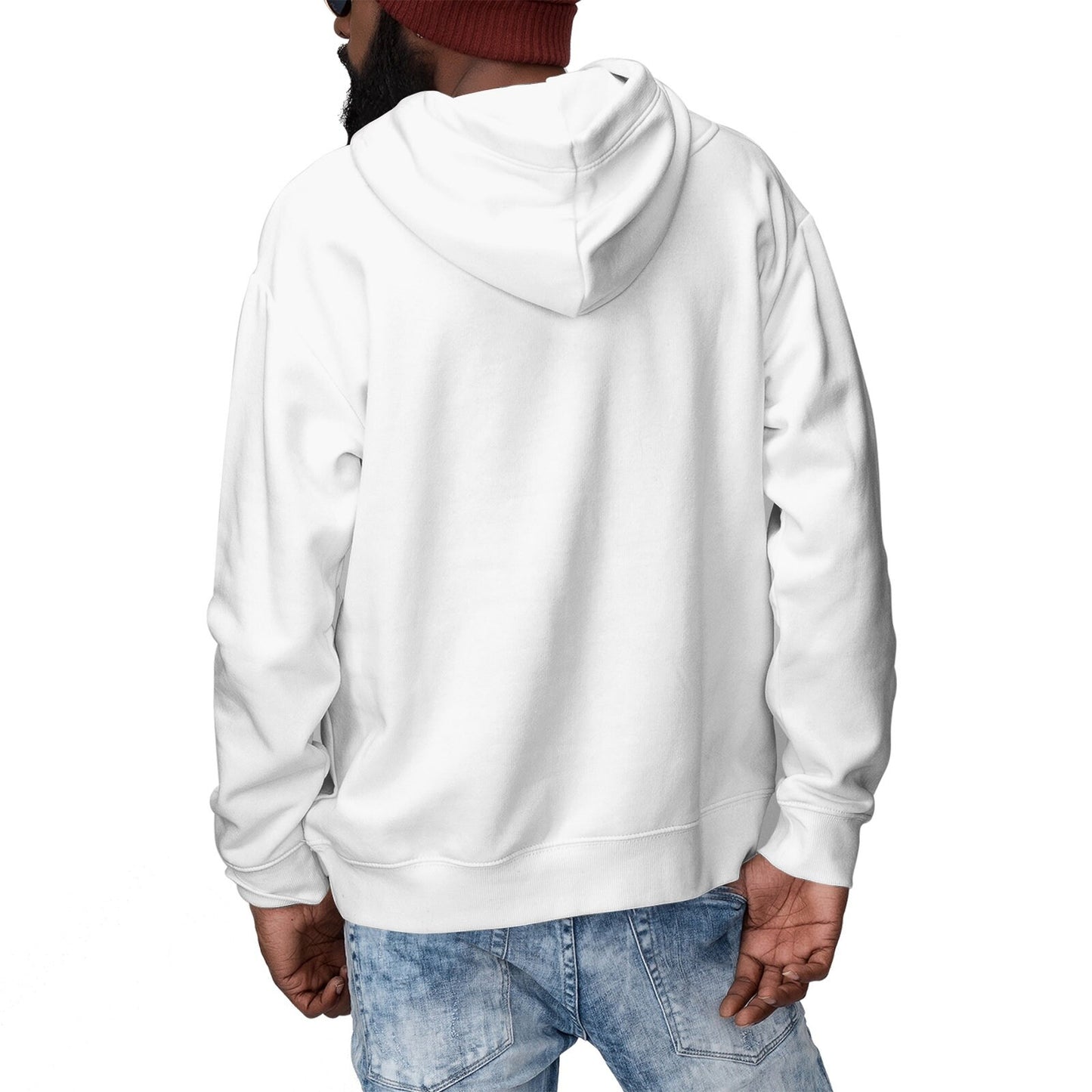 Men's Ultra Soft Zip Black Hoodies