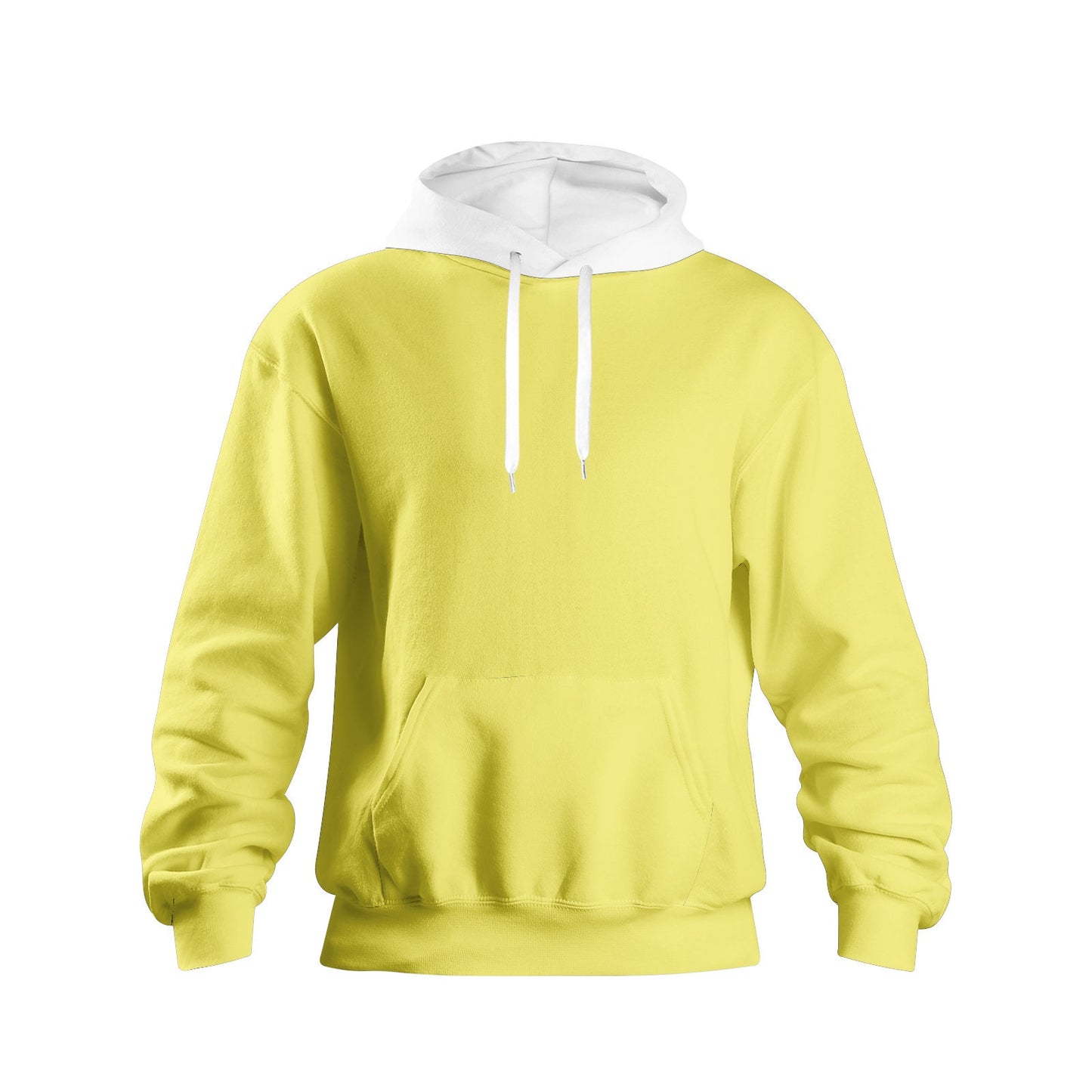 Men's Pullover Yellow Hoodies