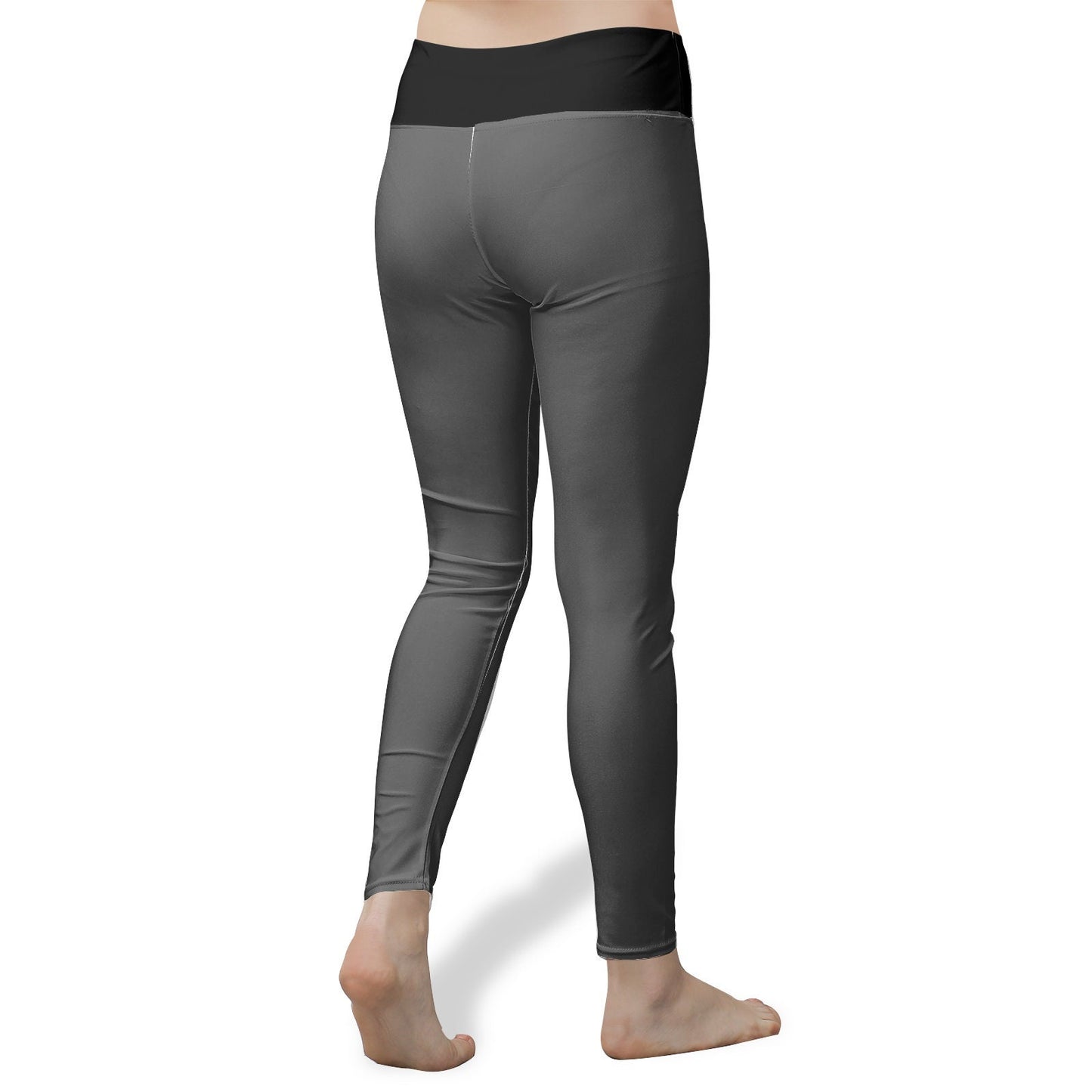 Women's High Waist Gray Yoga Leggings