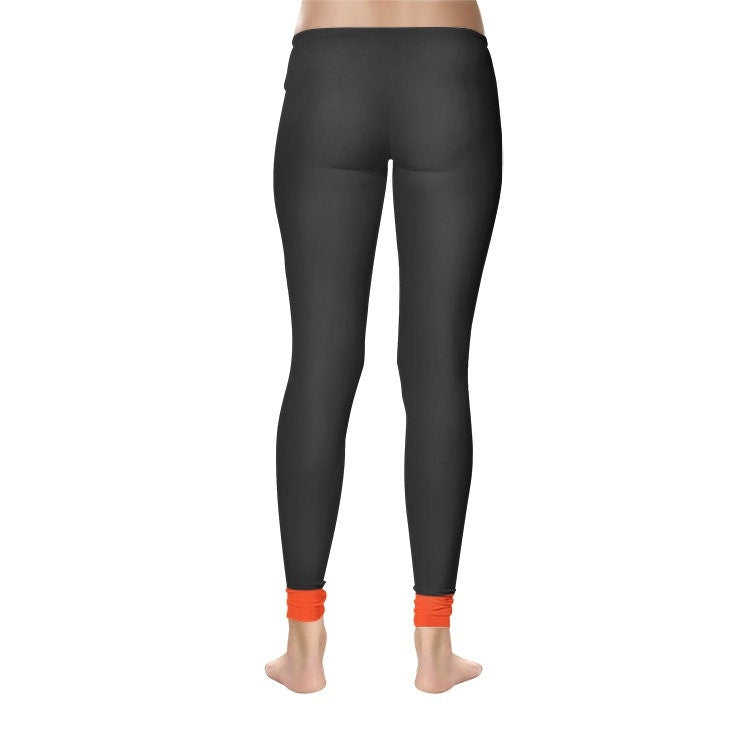 Black Leggings Women's Temp Control Cotton Leggings