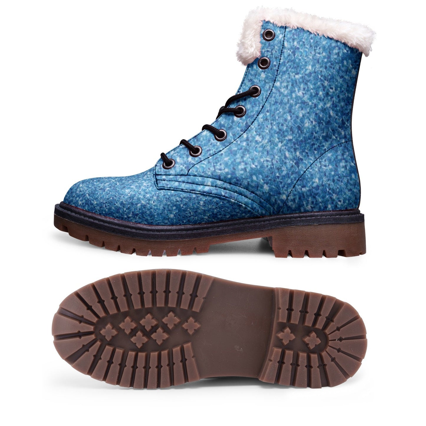 Unisex Lace Up Winter Boots Fashion Comfort Chukka Boots