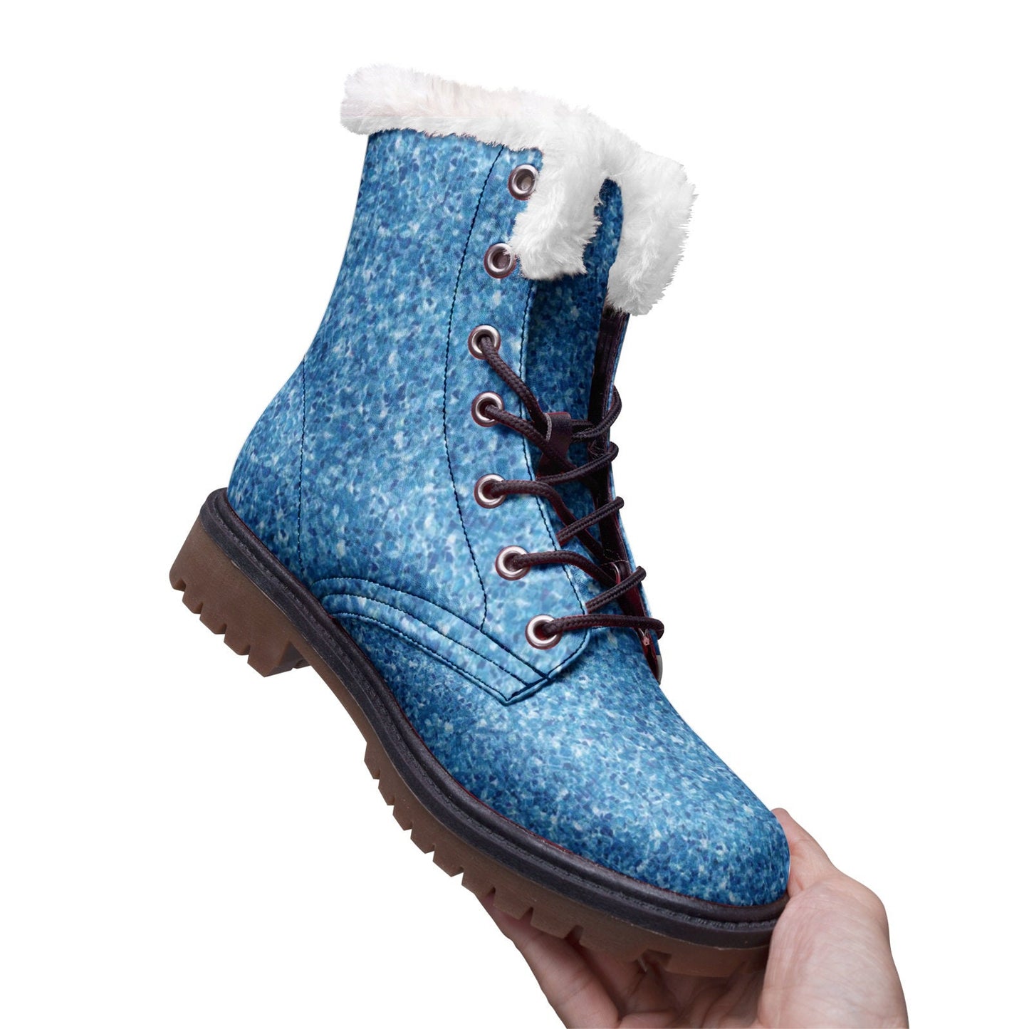 Unisex Lace Up Winter Boots Fashion Comfort Chukka Boots