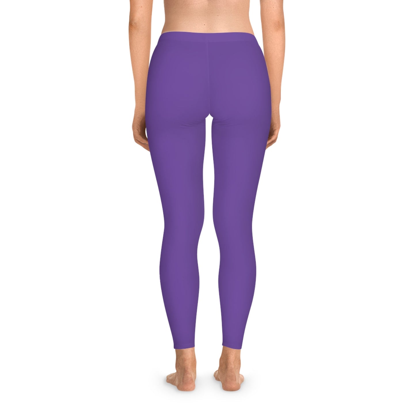 Purple Stretchy Leggings
