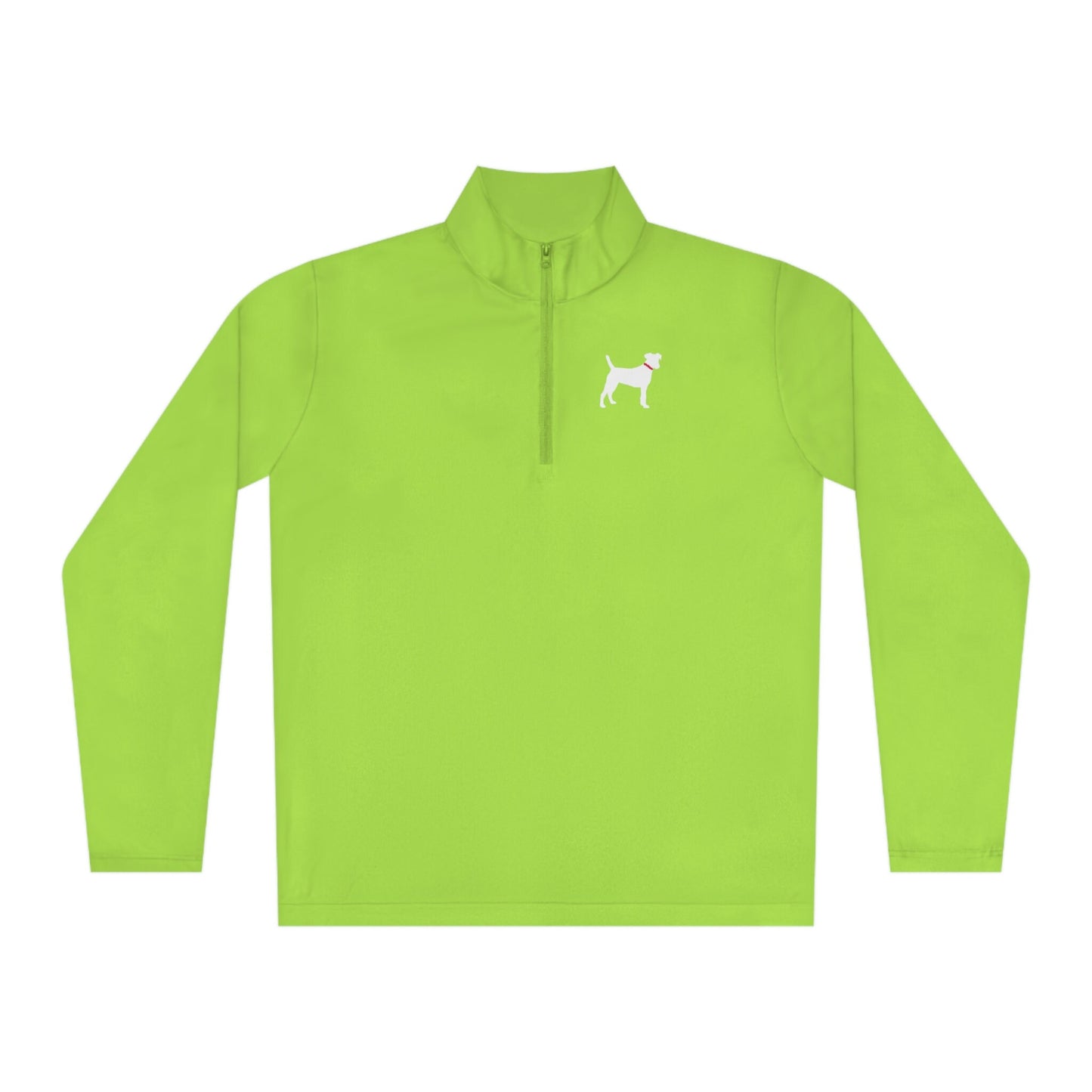 Unisex Quarter-Zip White Lab Pullovers