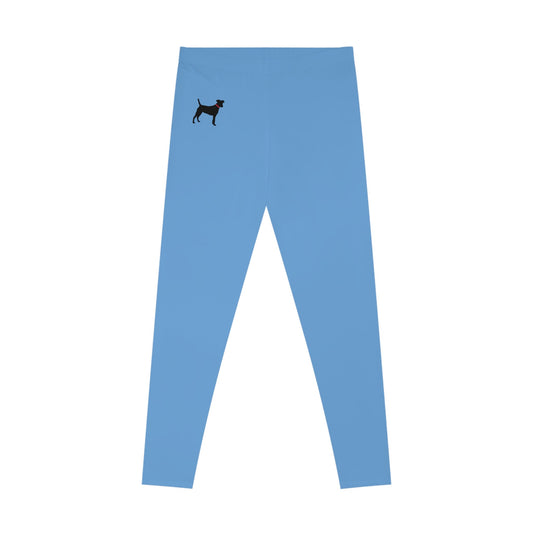 Black Dog Stretchy Leggings