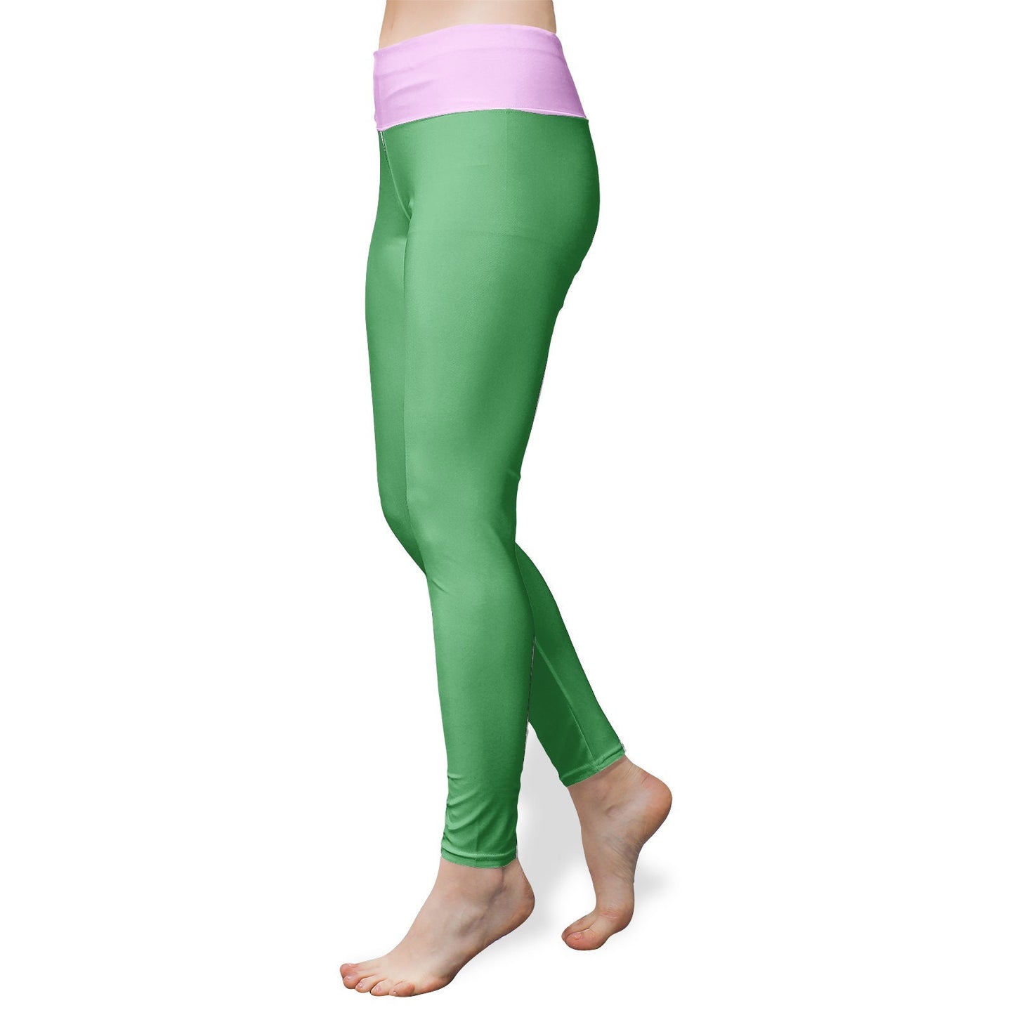Green Leggings Women's High Waist Yoga Leggings