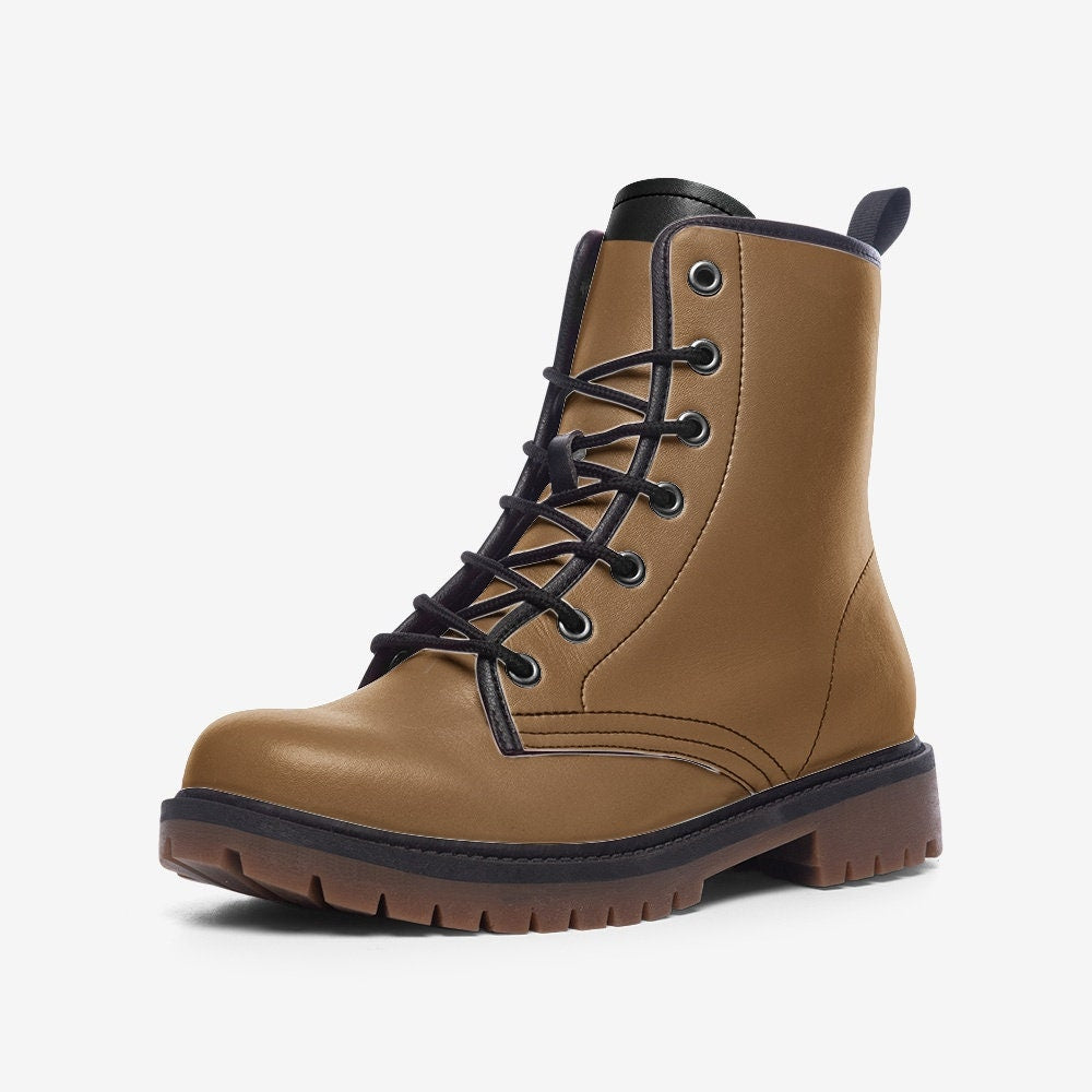 Brown Casual Leather Lightweight brown boots