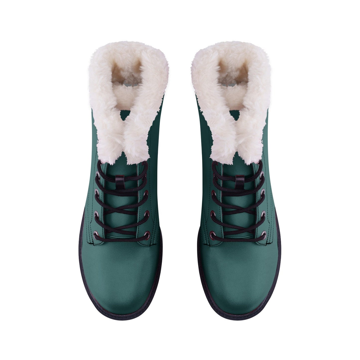 Green Boots Unisex Lace Up Winter Boots Fashion Comfort Chukka Boots