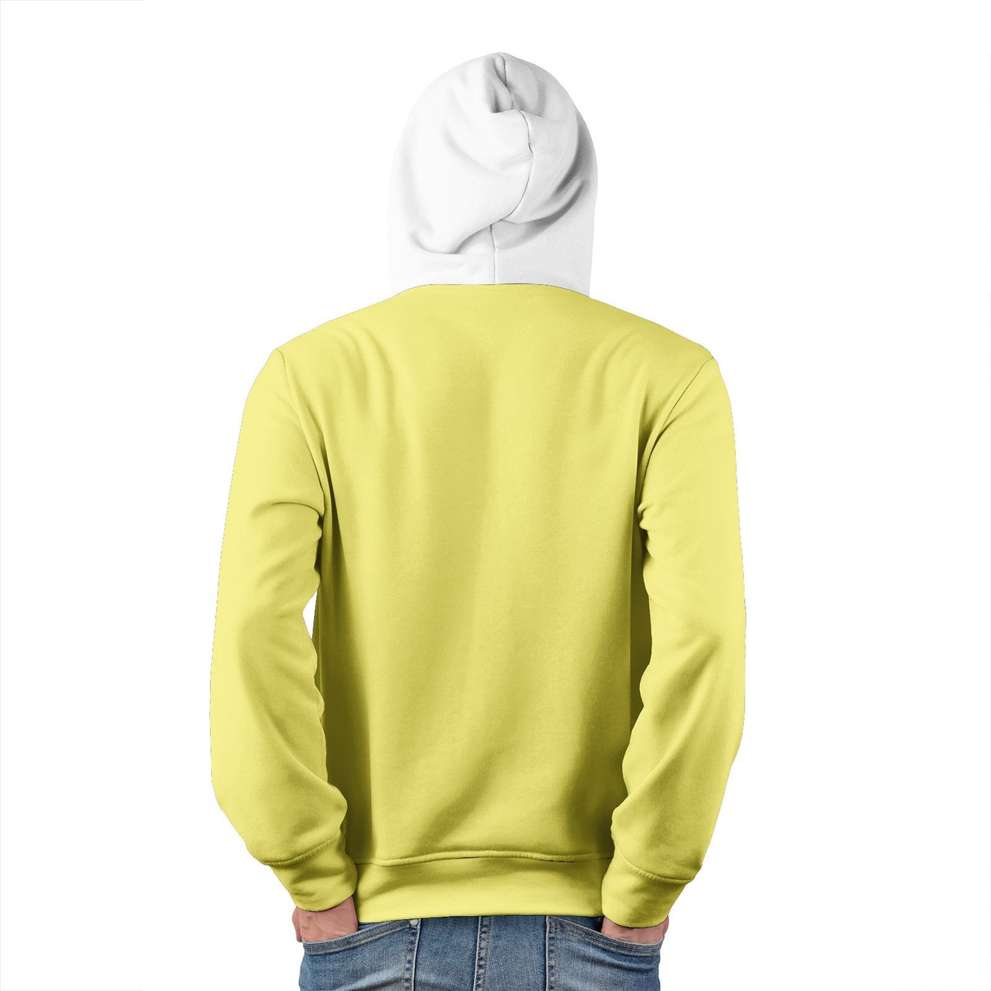 Men's Pullover Yellow Hoodies
