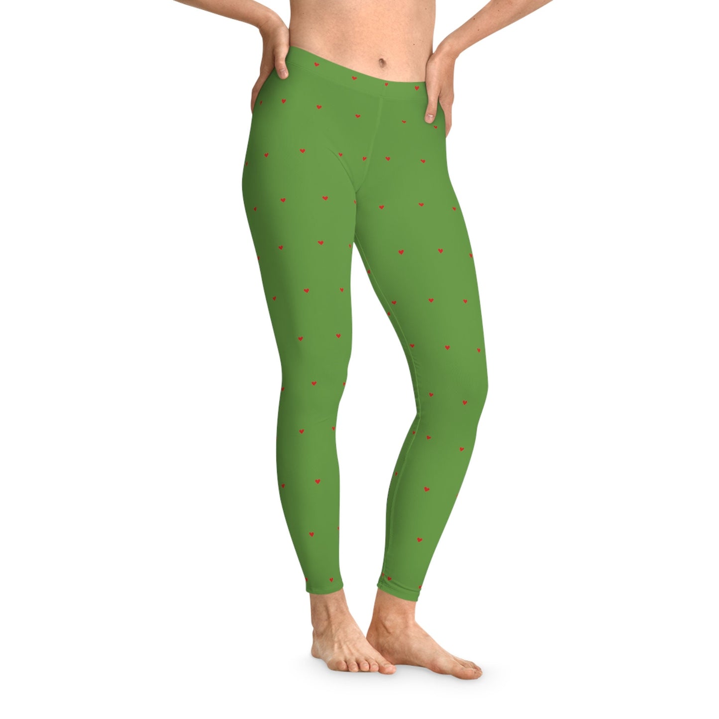 Stretchy Green Leggings