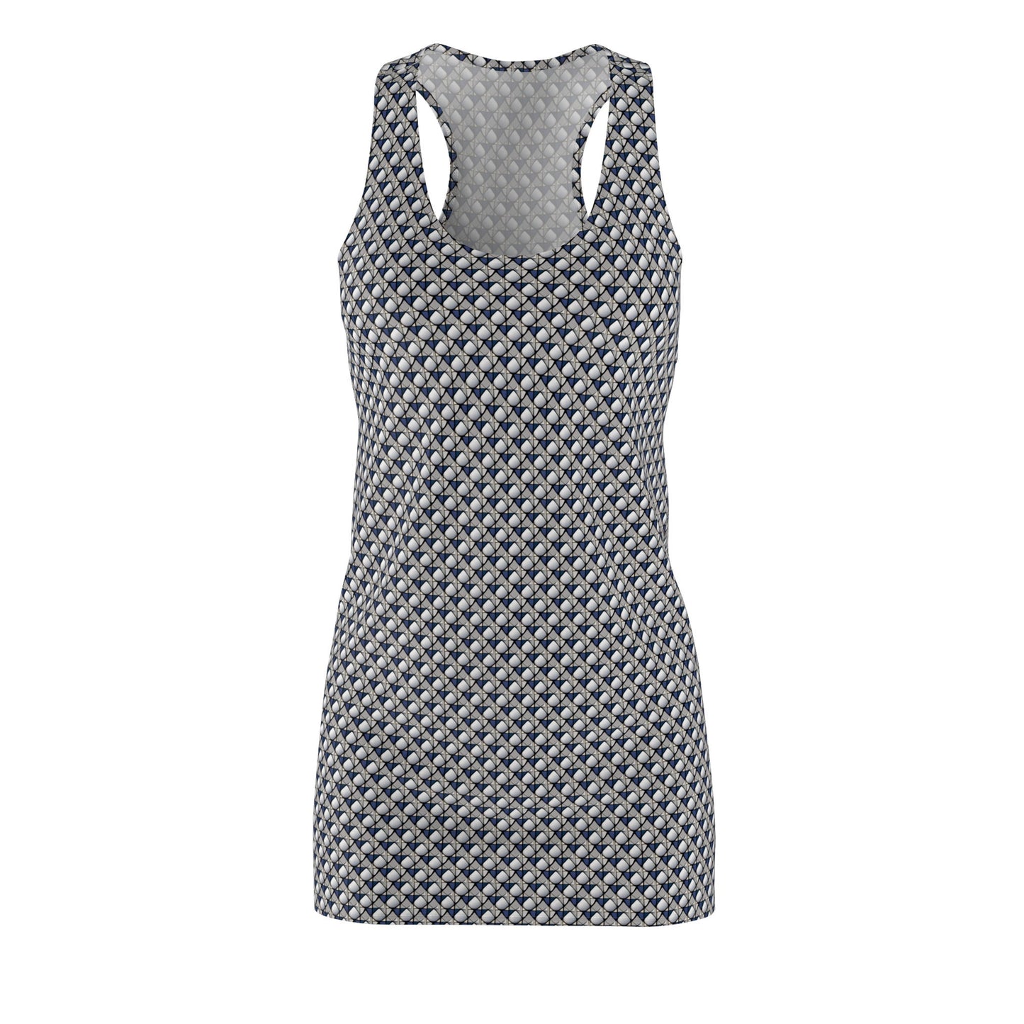 Women's Cut & Sew Racerback Dress (AOP)