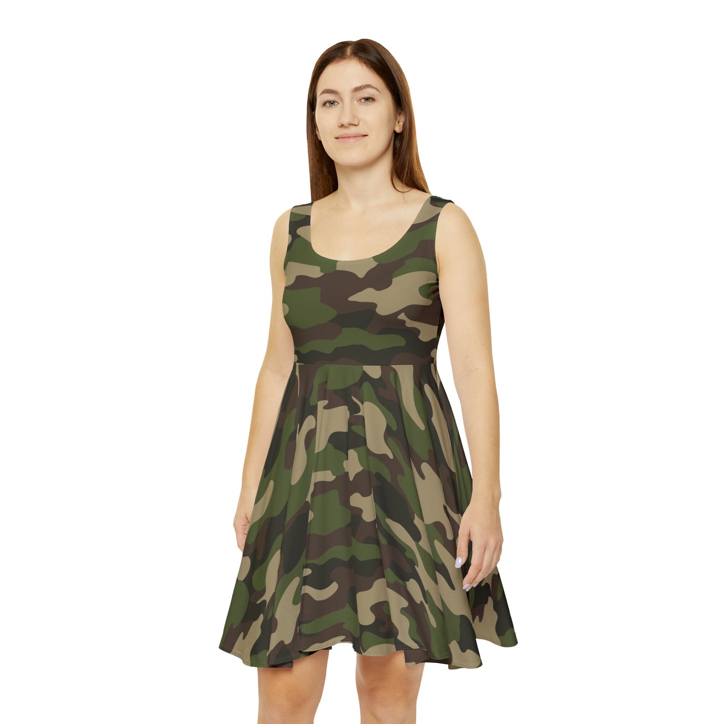 Women's Camo Skater Dress