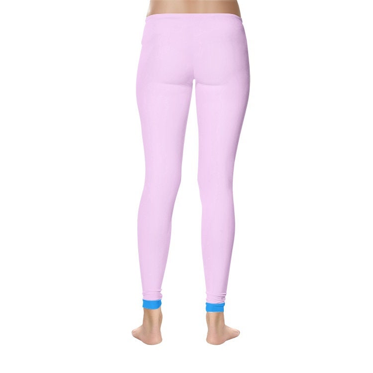 Pink Leggings Women's Temp Control Cotton Leggings