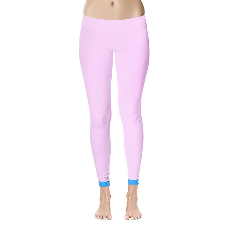 Pink Leggings Women's Temp Control Cotton Leggings