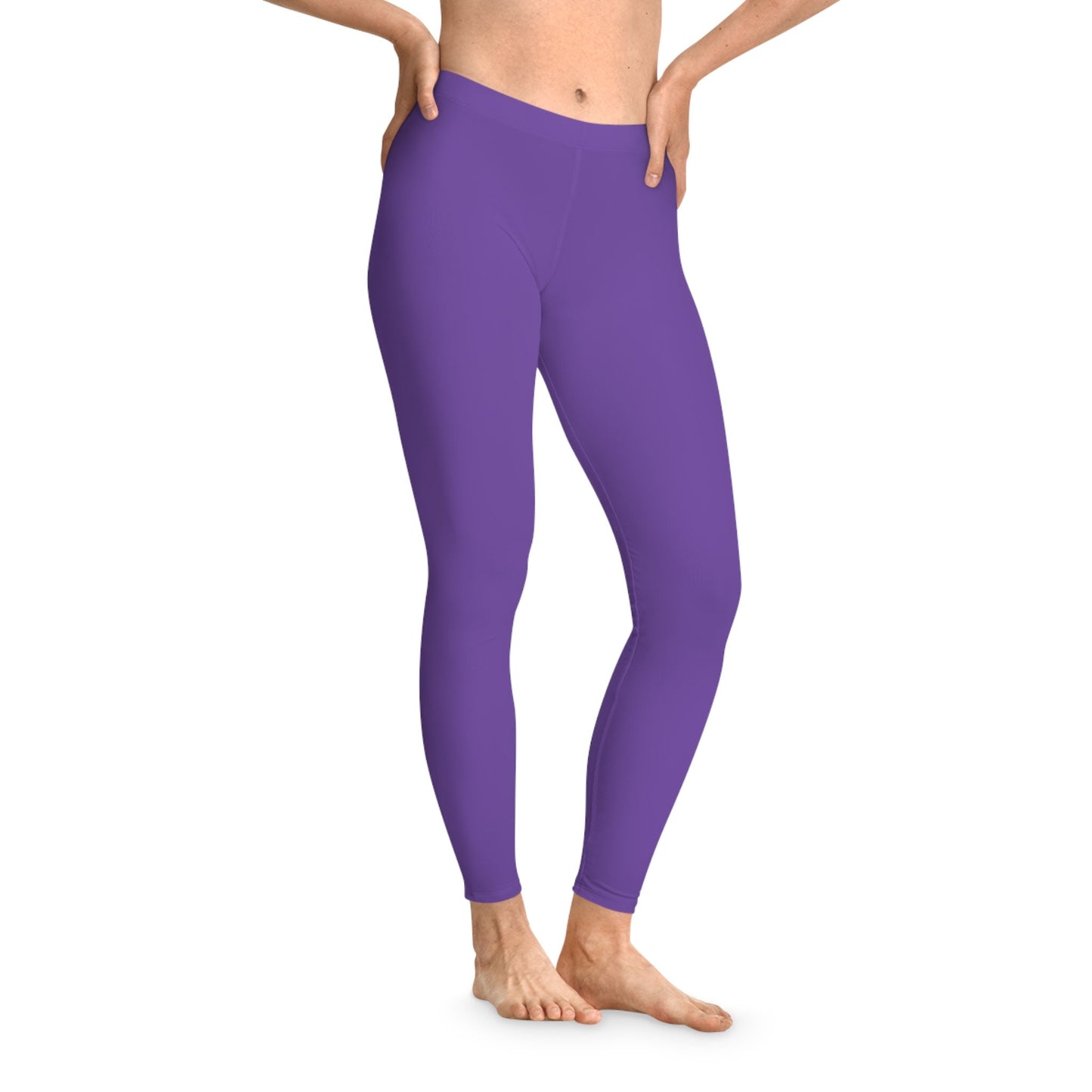 Purple Stretchy Leggings