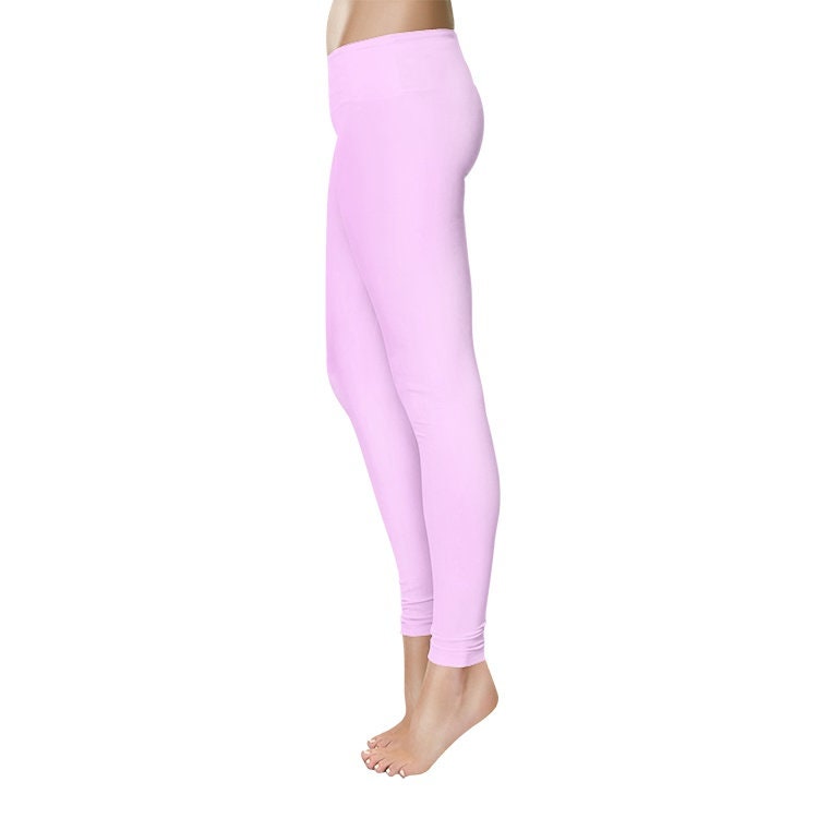Women's Temp Control Cotton Pink Leggings