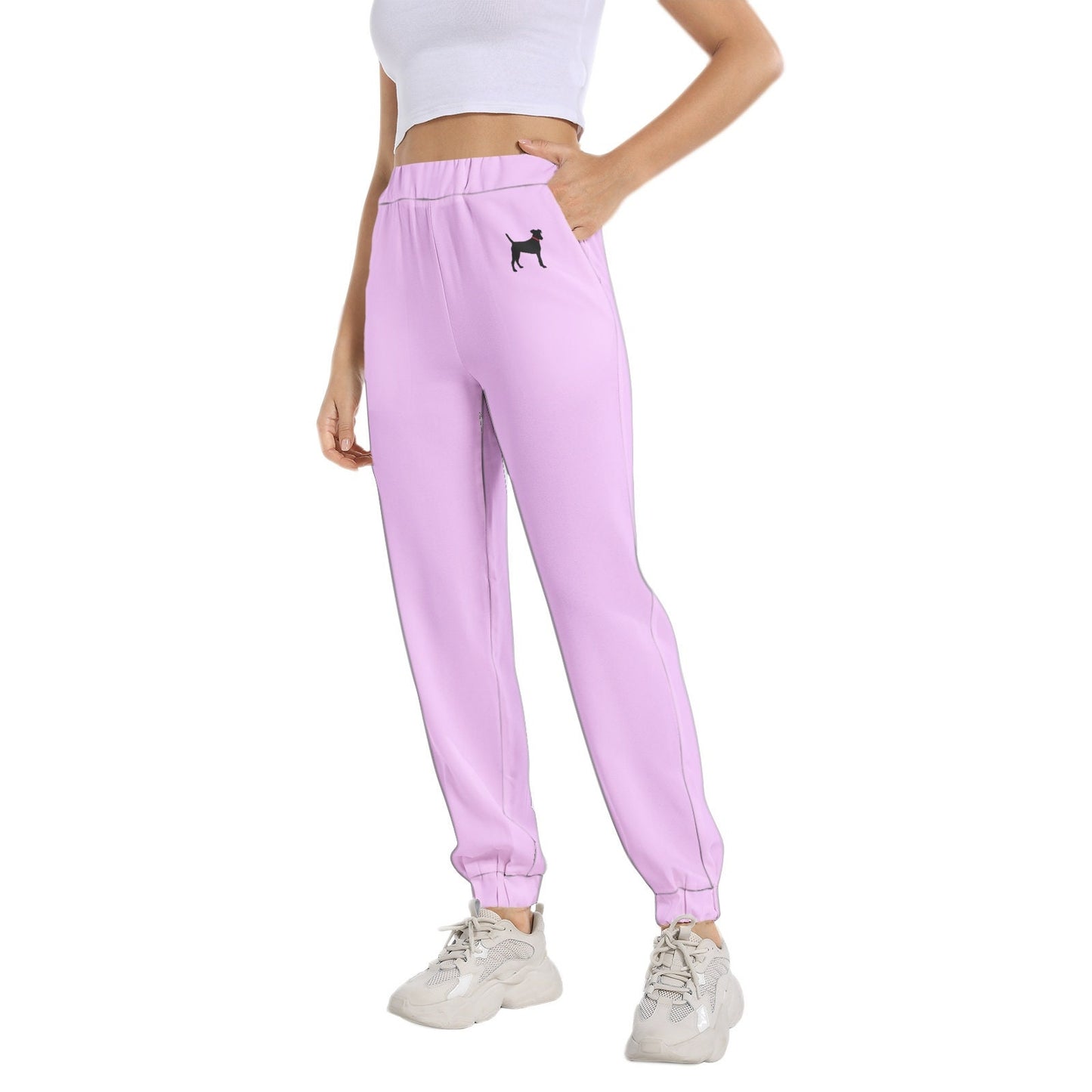 Womens Pink Sweatpants