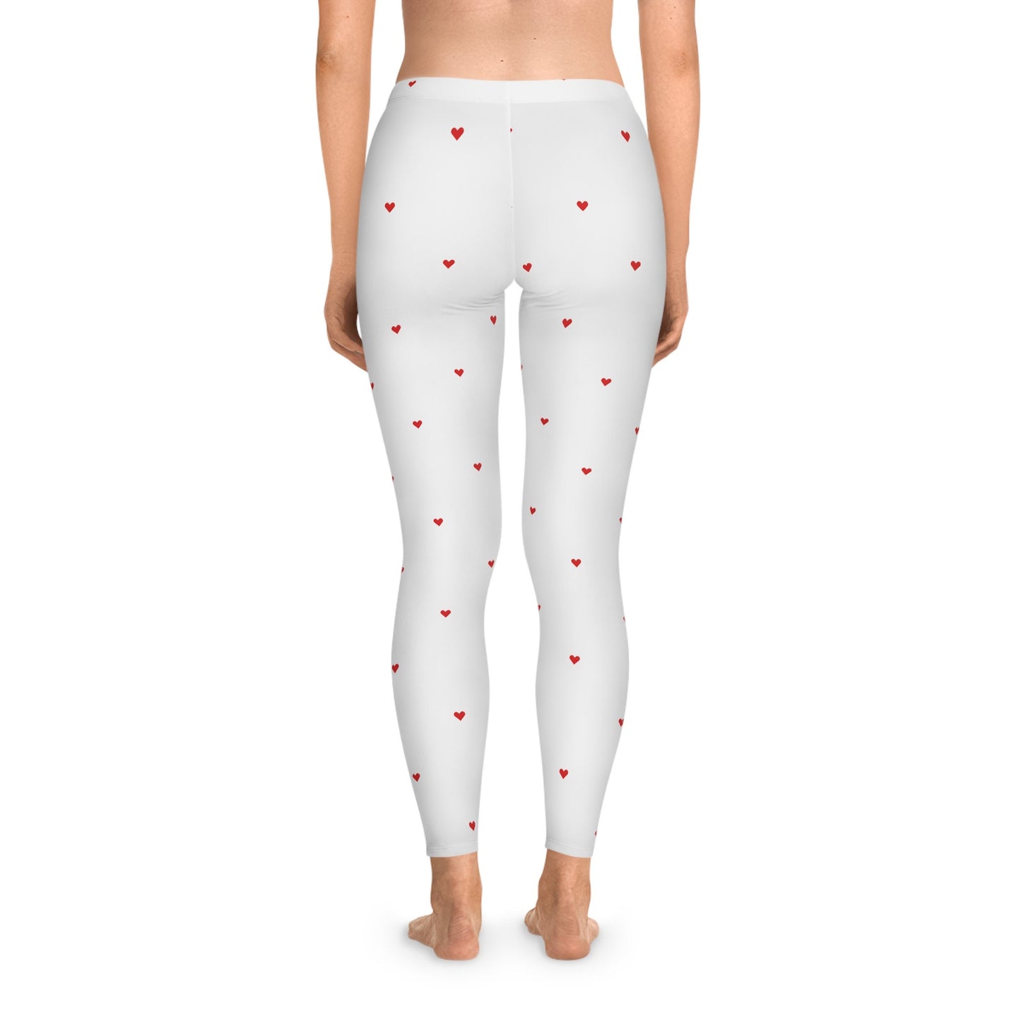 Stretchy White Leggings