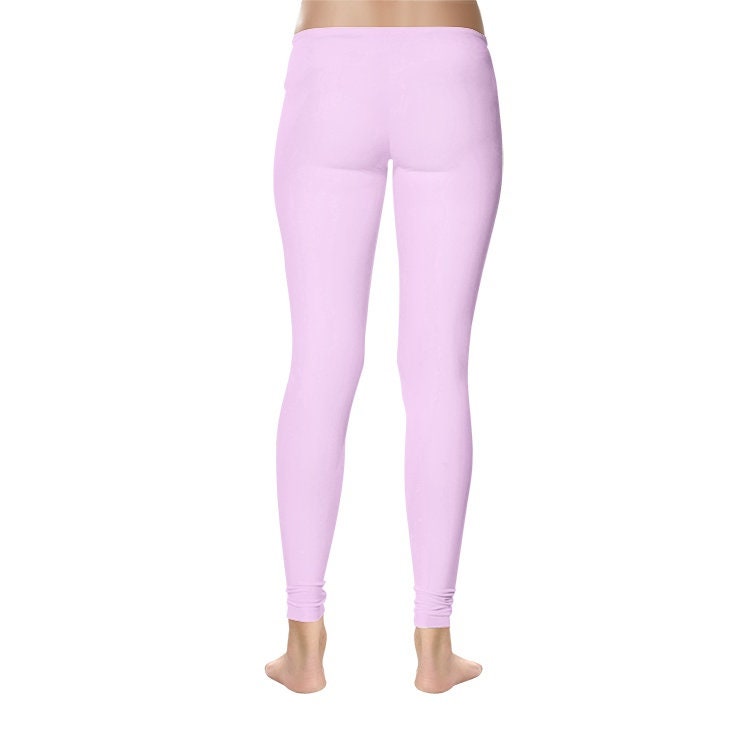 Women's Temp Control Cotton Pink Leggings