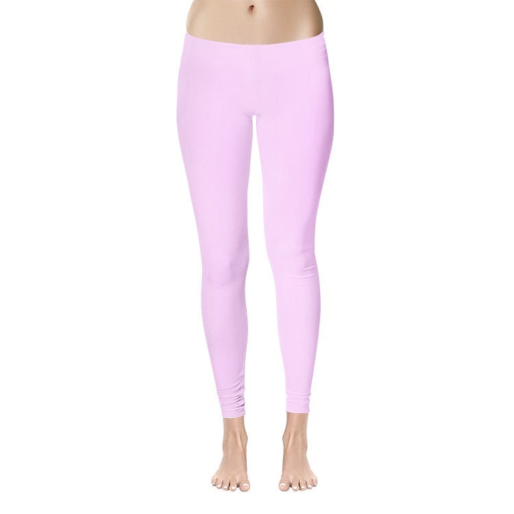 Women's Temp Control Cotton Pink Leggings