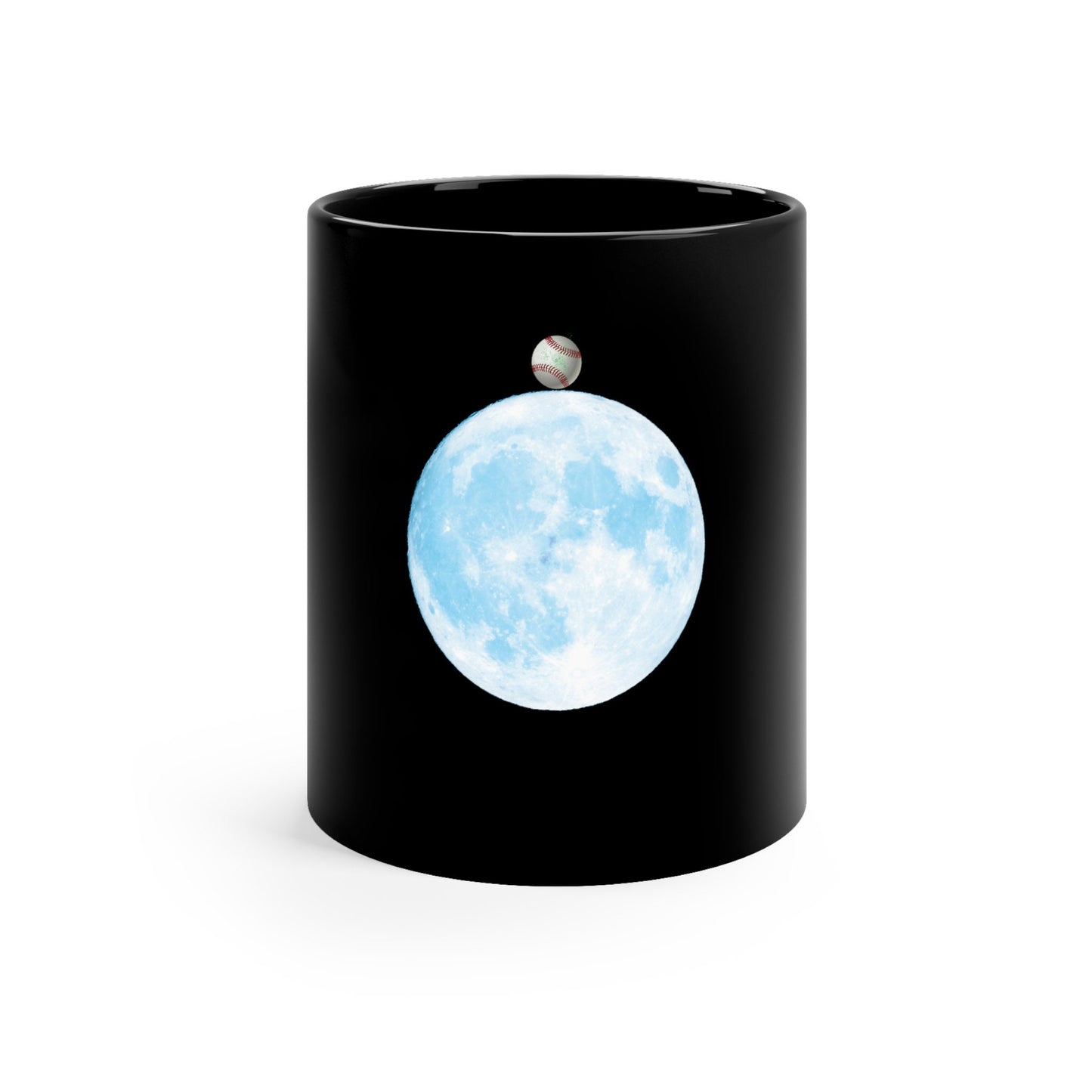 Baseball Mugs 11oz Black Mug