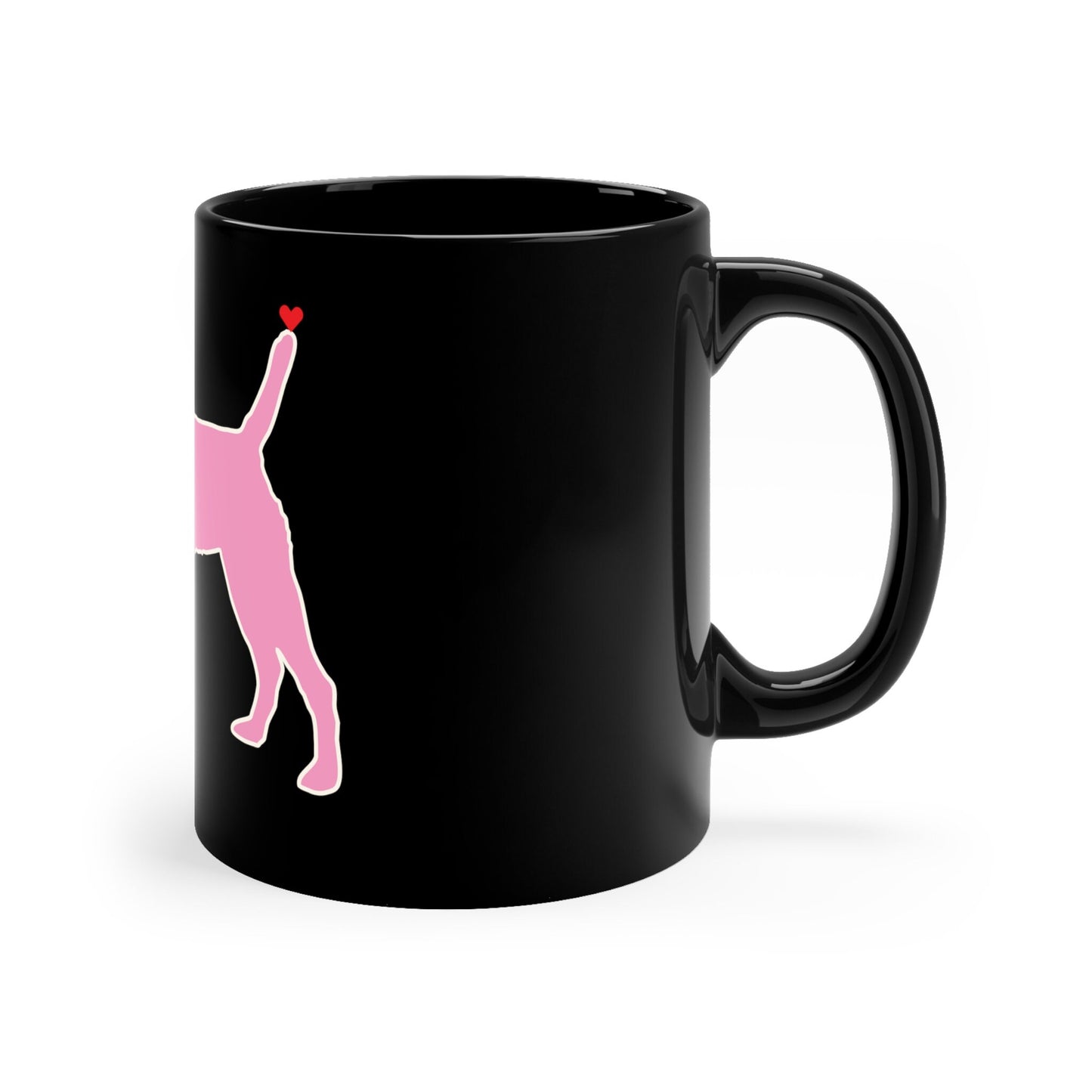 Dog Lovers 11oz Black Mug