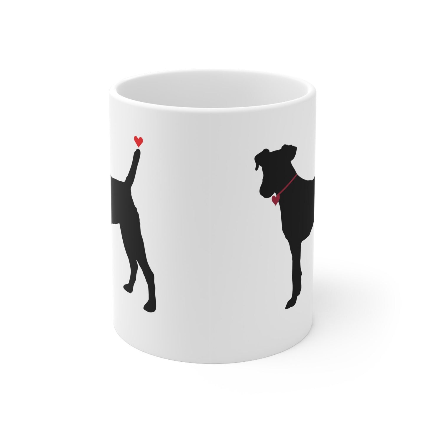 Black Dog Ceramic Mugs 11oz