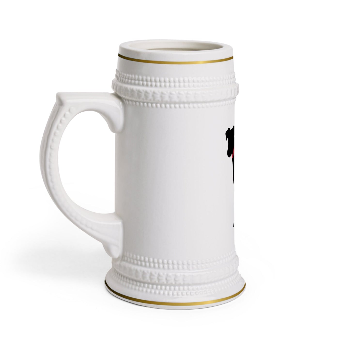 Black Dog Beer Stein Mugs