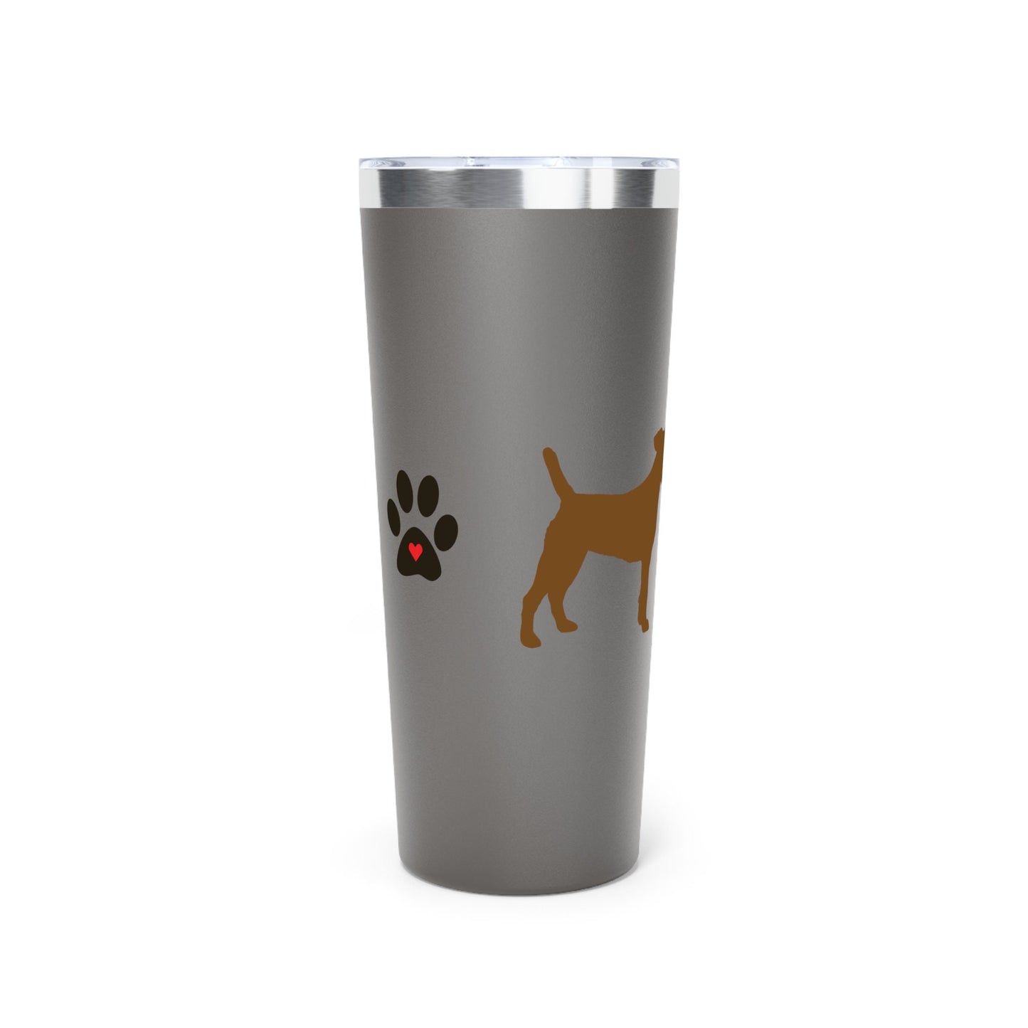 Dog Lovers Copper Vacuum Insulated Tumbler, 22oz