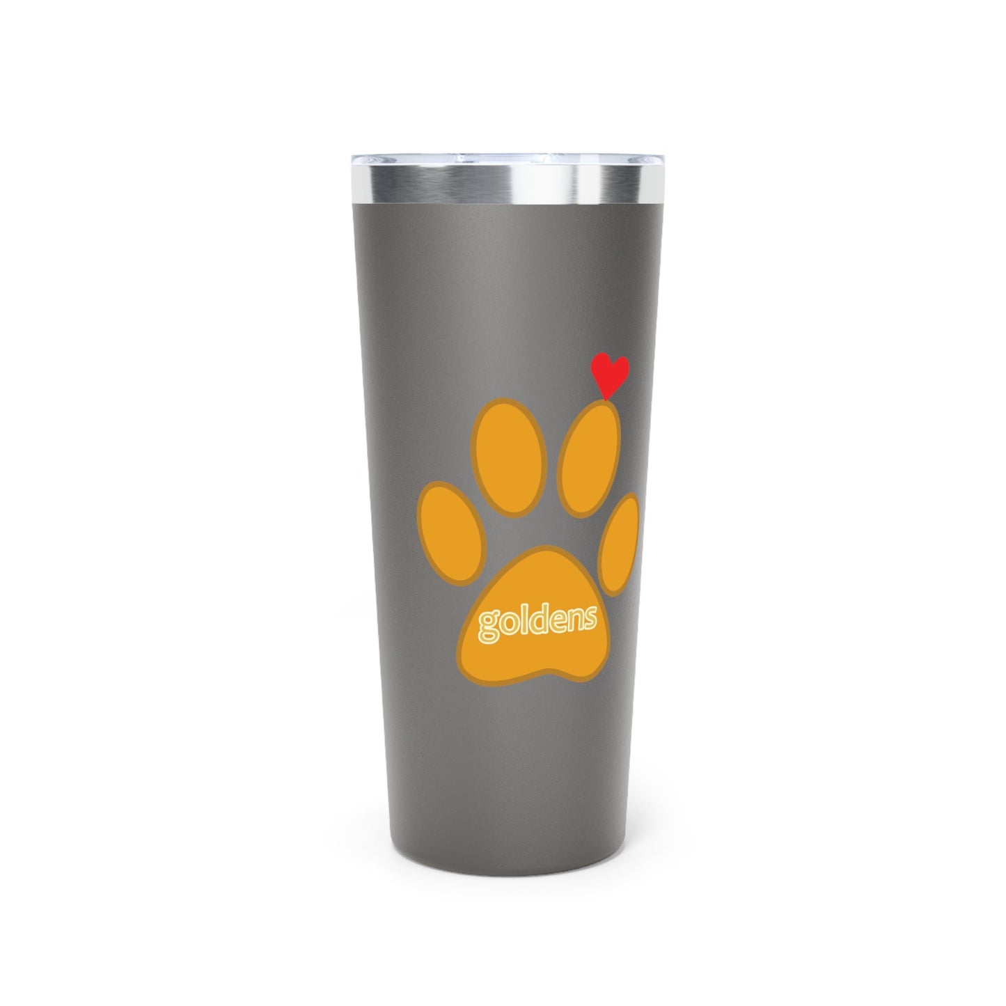 Golden Retriever Dog Lovers Copper Vacuum Insulated Tumbler, 22oz