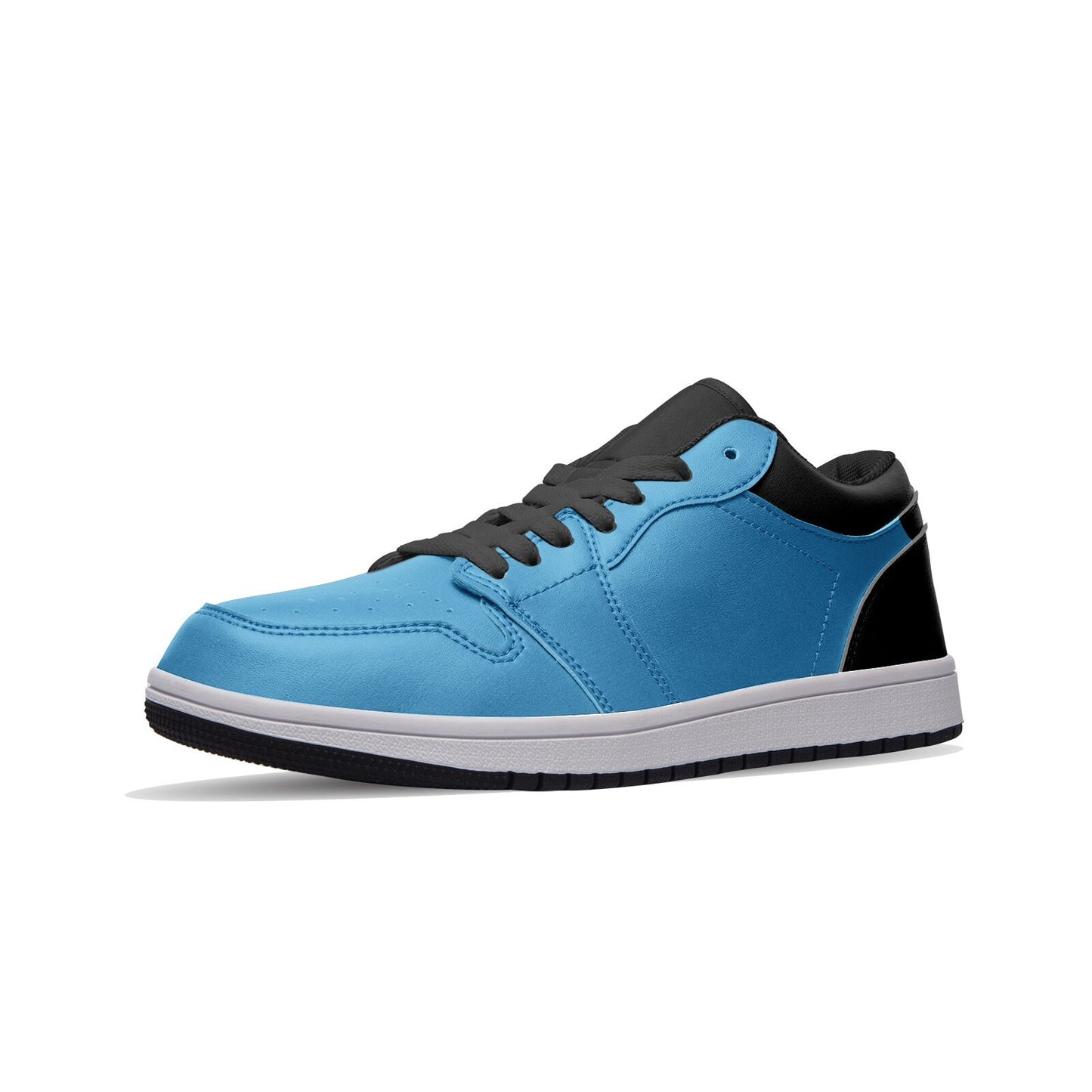 Blue Sneakers Unisex Low Top Leather Sneakers
