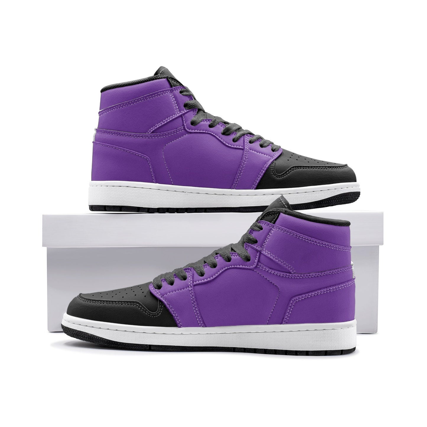 Purple Sneakers Unisex Size Purple HighTops
