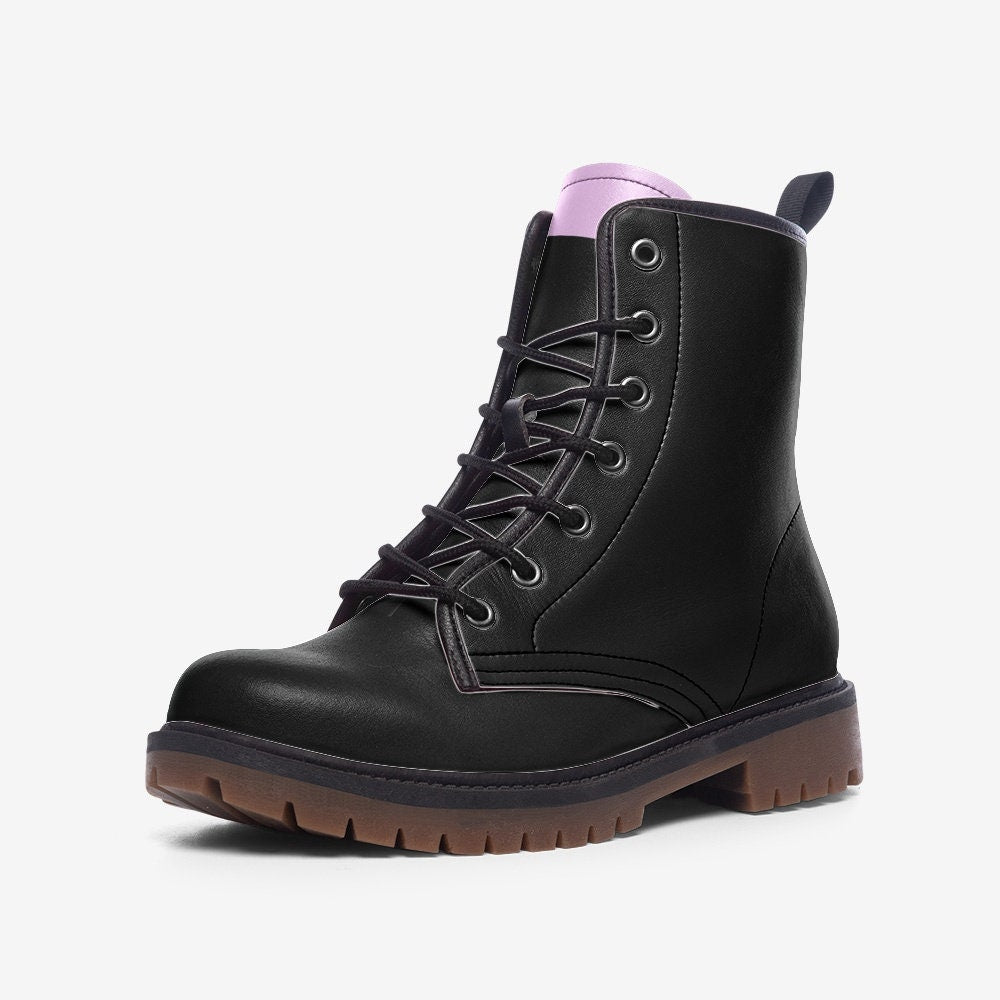 Casual Leather Lightweight Black boots