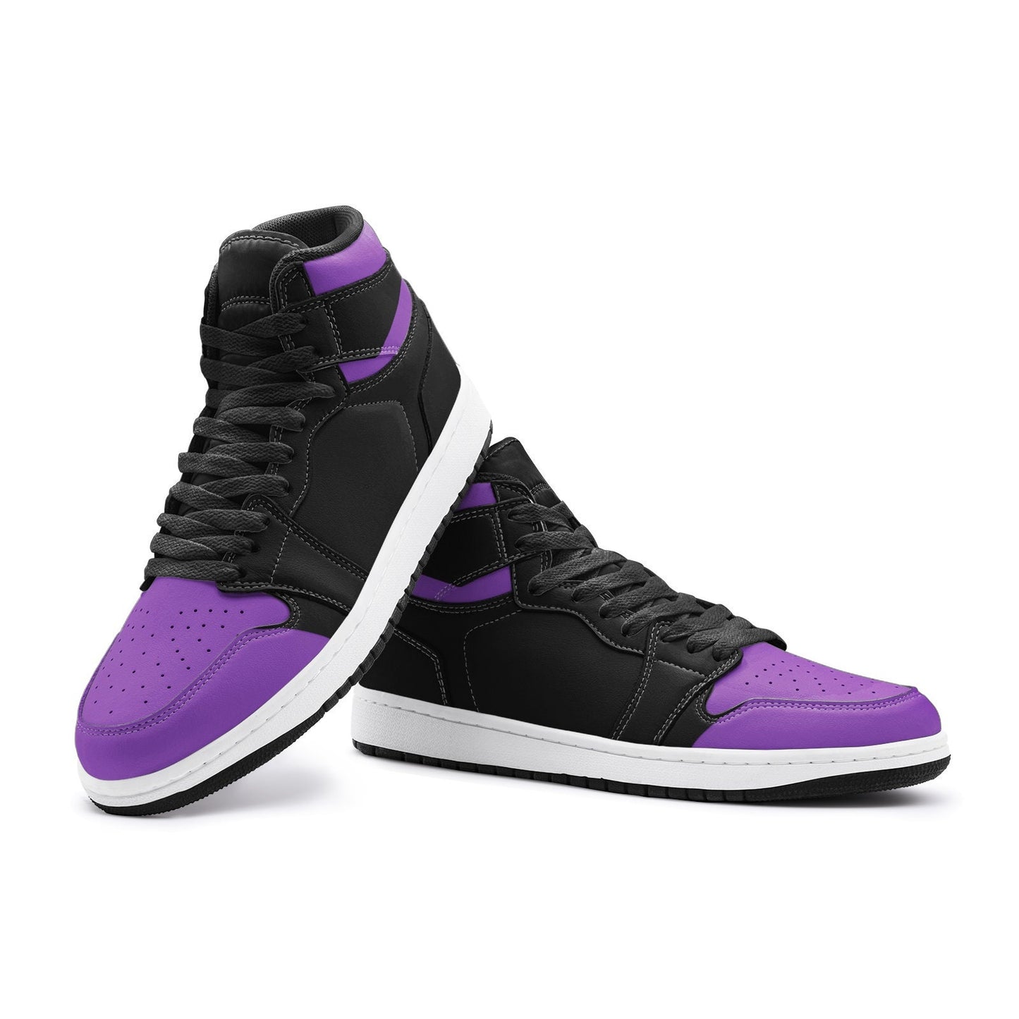 Purple High Tops Unisex Sizes