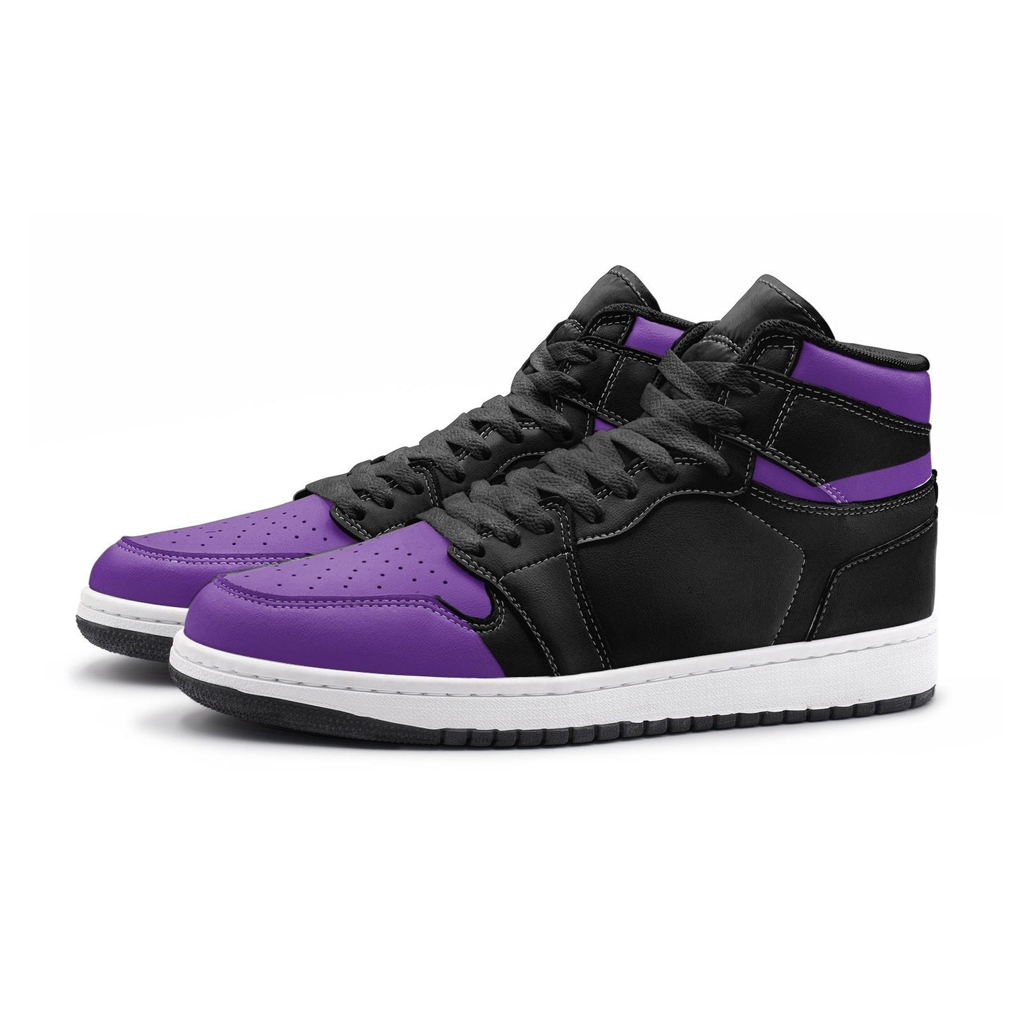 Purple High Tops Unisex Sizes