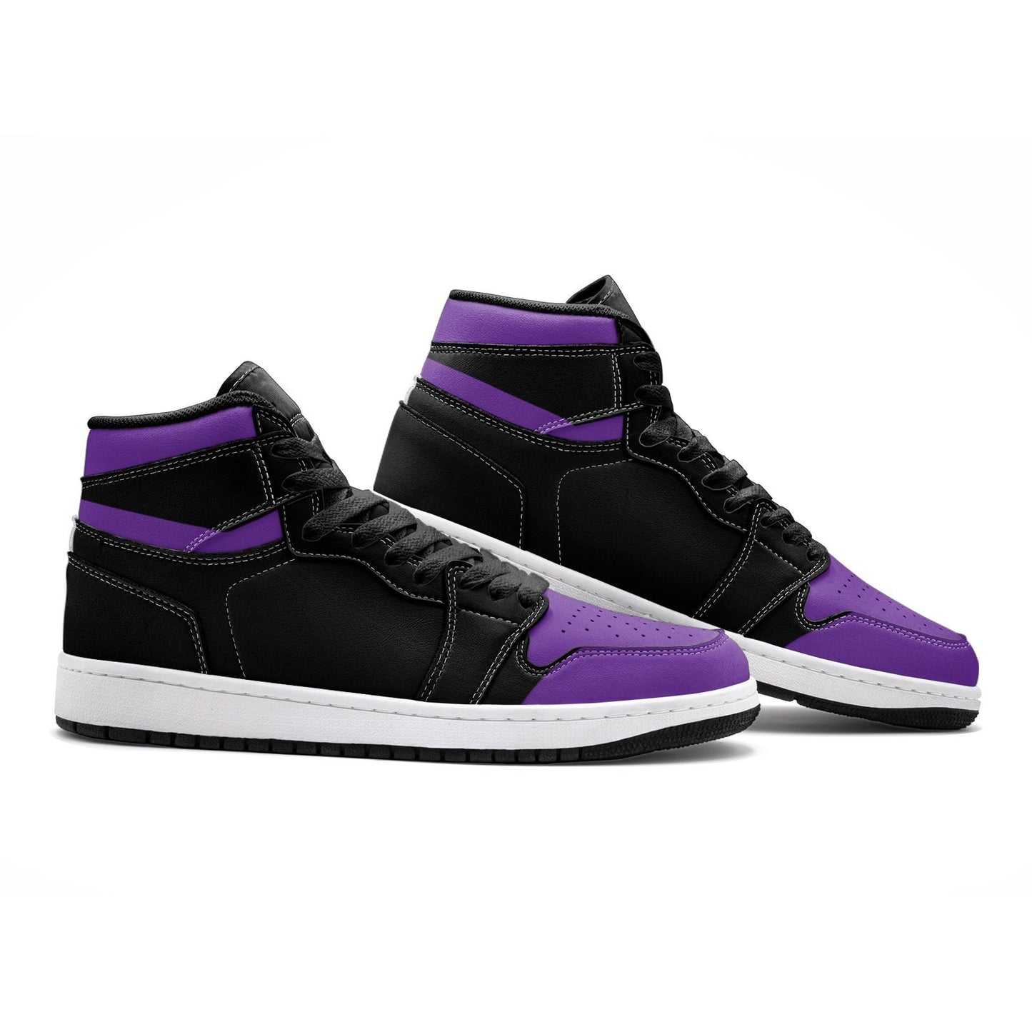 Purple High Tops Unisex Sizes