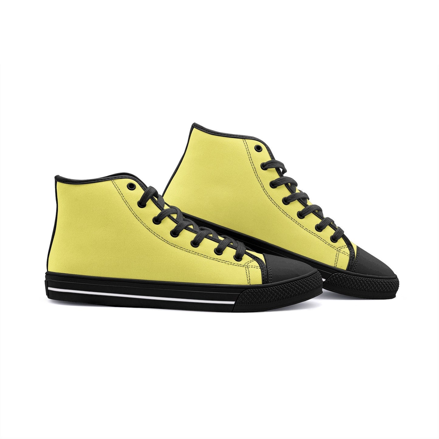 Yellow High Top Sneakers Unisex Sizes
