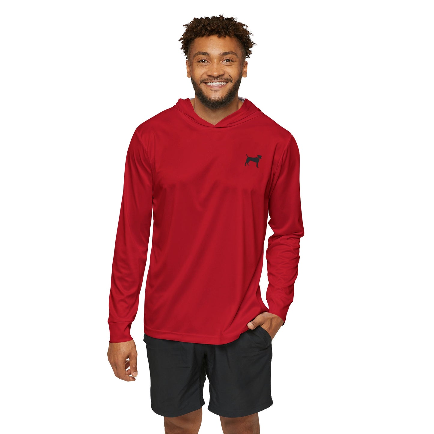 Black Dog Sweatshirts Men's Sports Warmup Black Dog Hoodies
