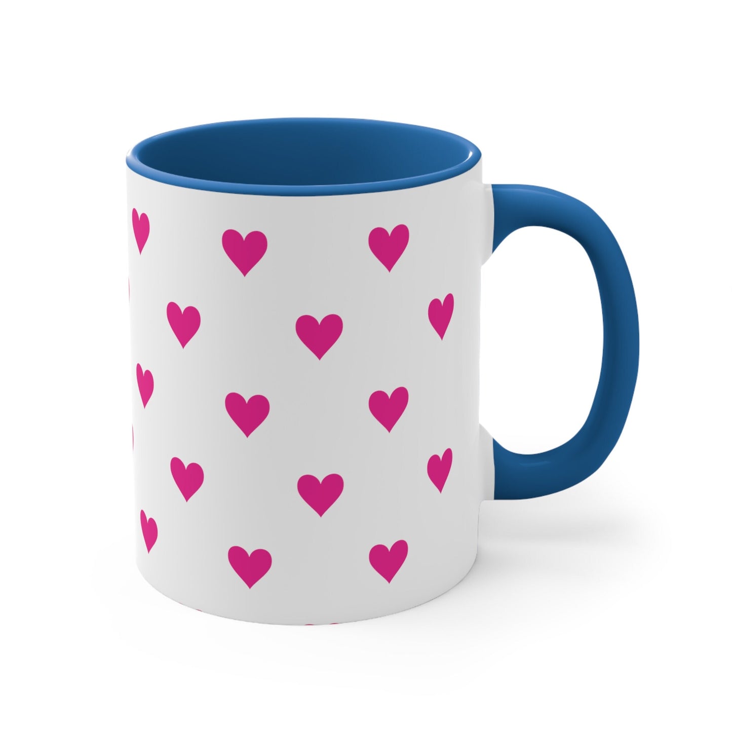 Heart Coffee Mugs, 11oz