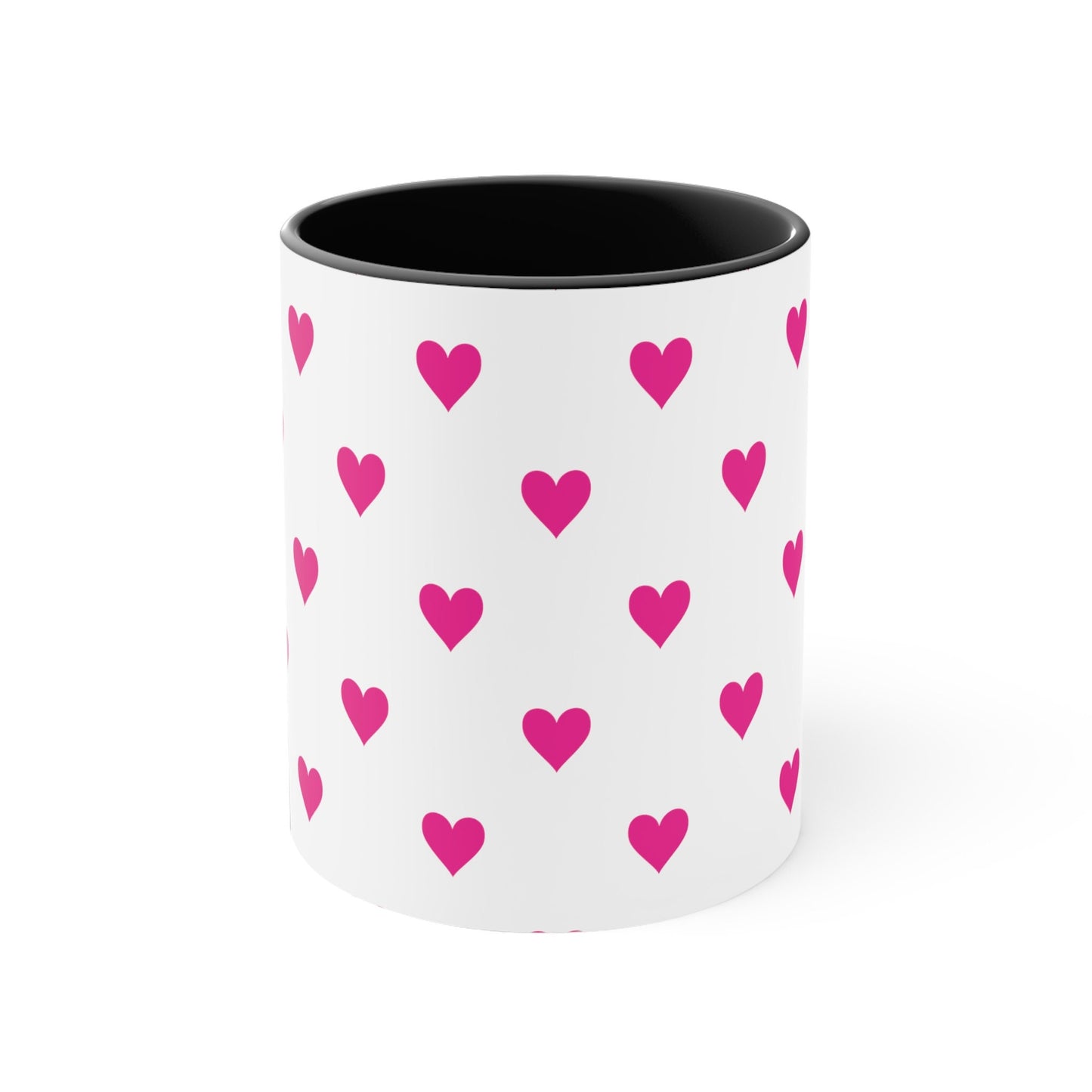 Heart Coffee Mugs, 11oz