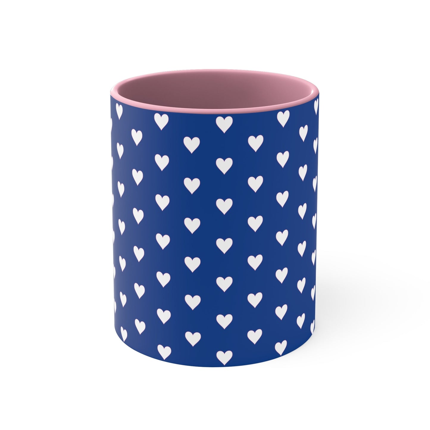 Heart Mugs Accent Coffee Mug, 11oz